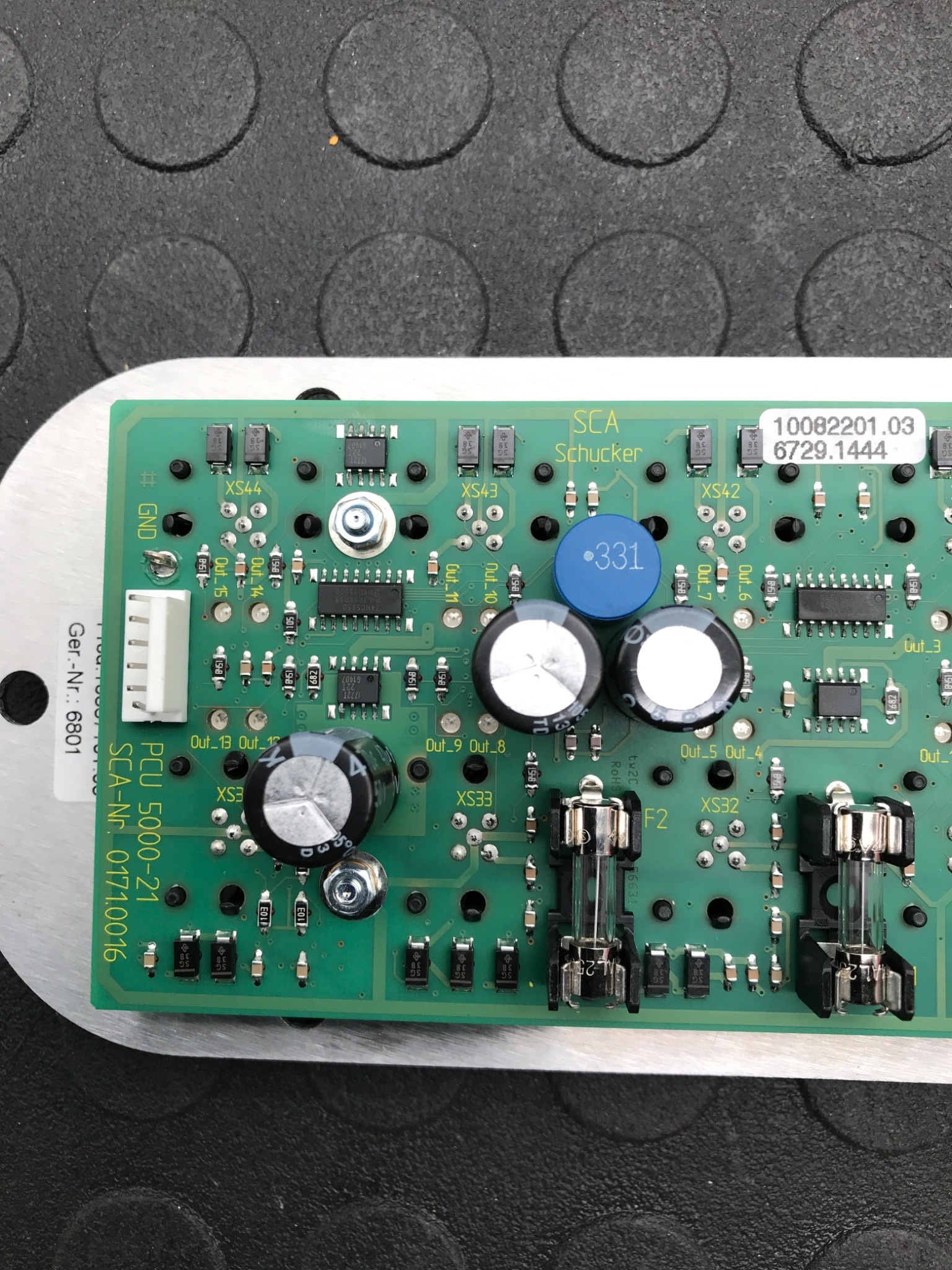 SCA Schucker PCU 5000-21 I/O Interface Module USED 2