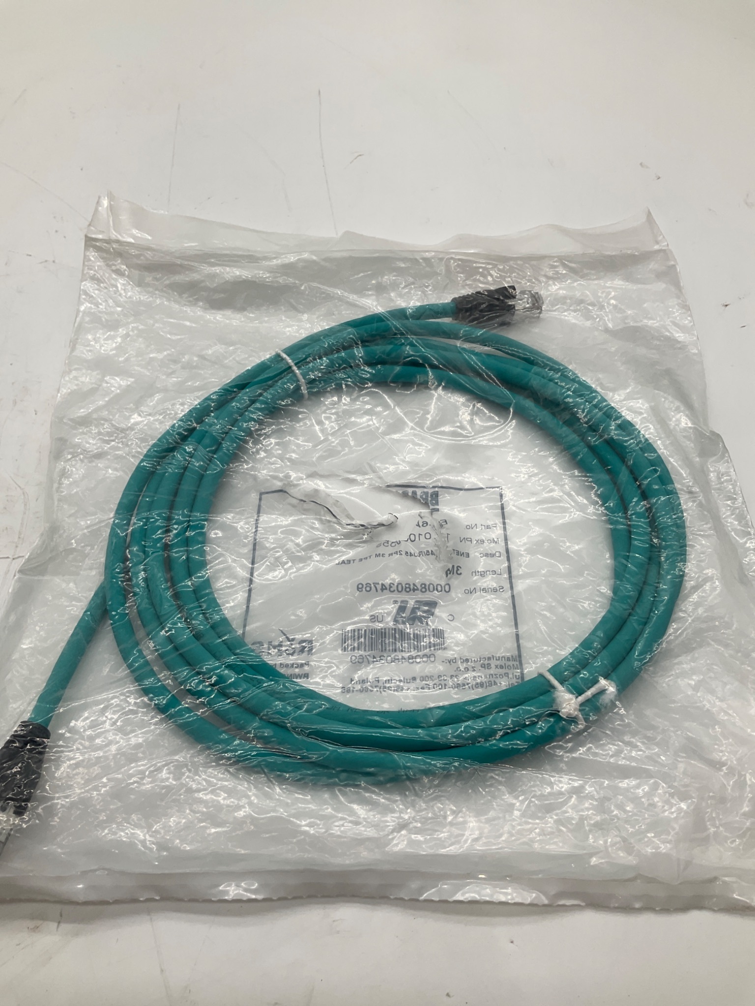 Brad Harrison E66A06004M030 RJ45 Ethernet Cable 3M NEW 2