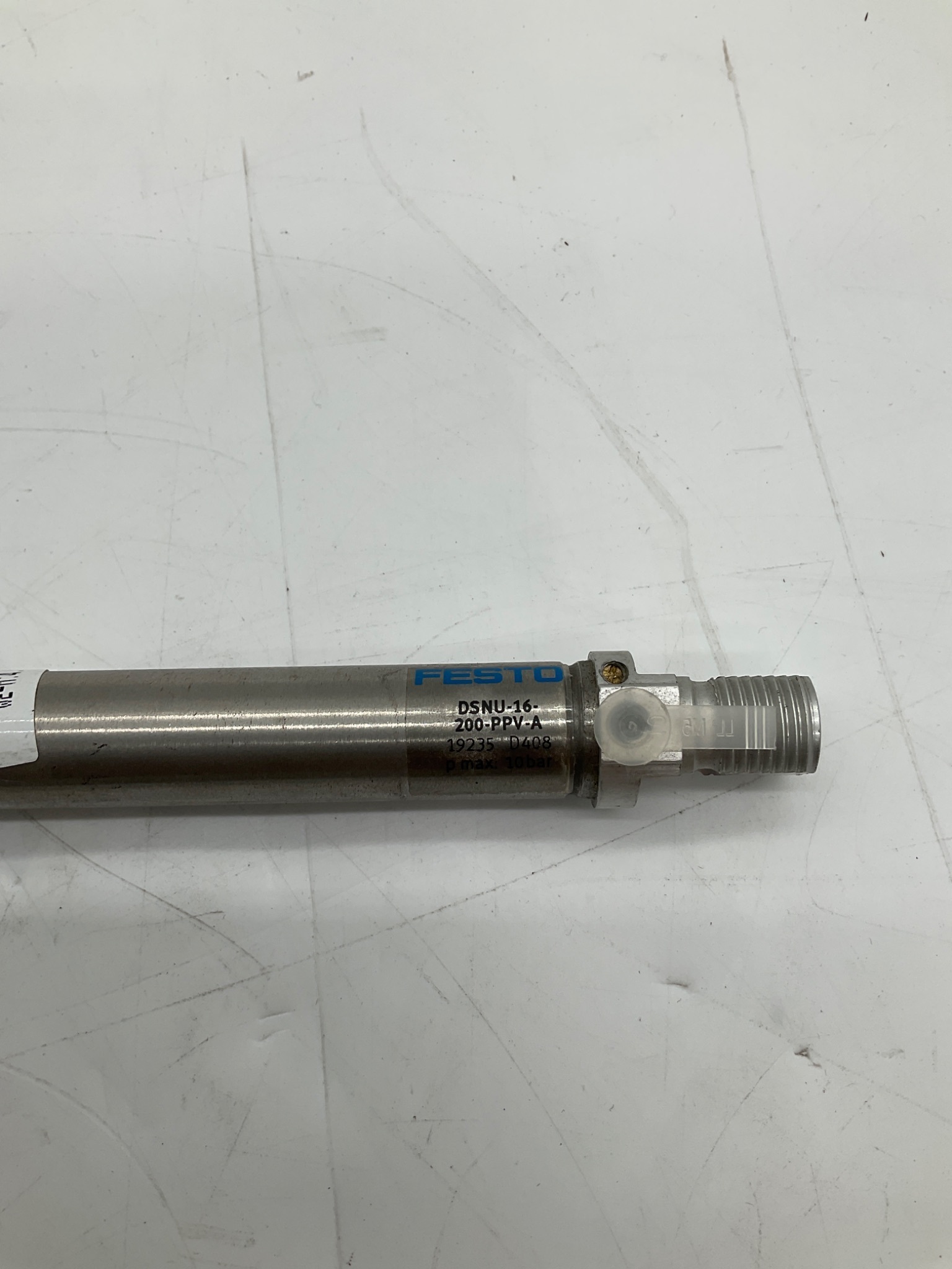 FESTO DSNU-16-200-PPV-A Round Pneumatic Cylinder 16mm Bore 200mm Stroke USED 1