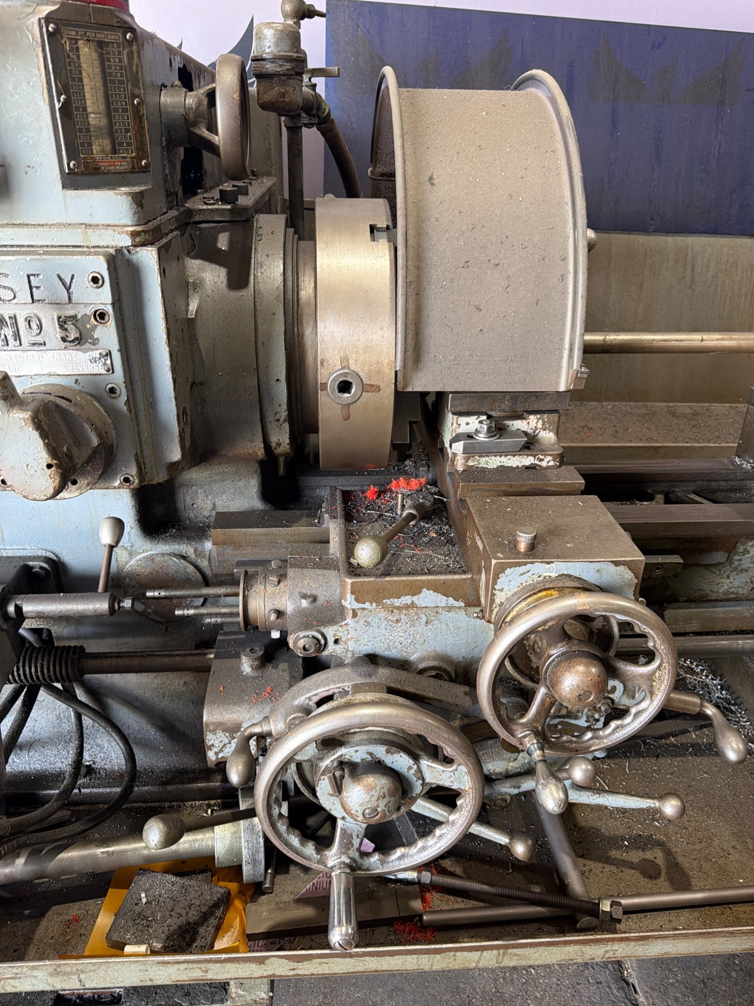 Warner & Swasey M-2770 20" Swing Turret Lathe USED 4