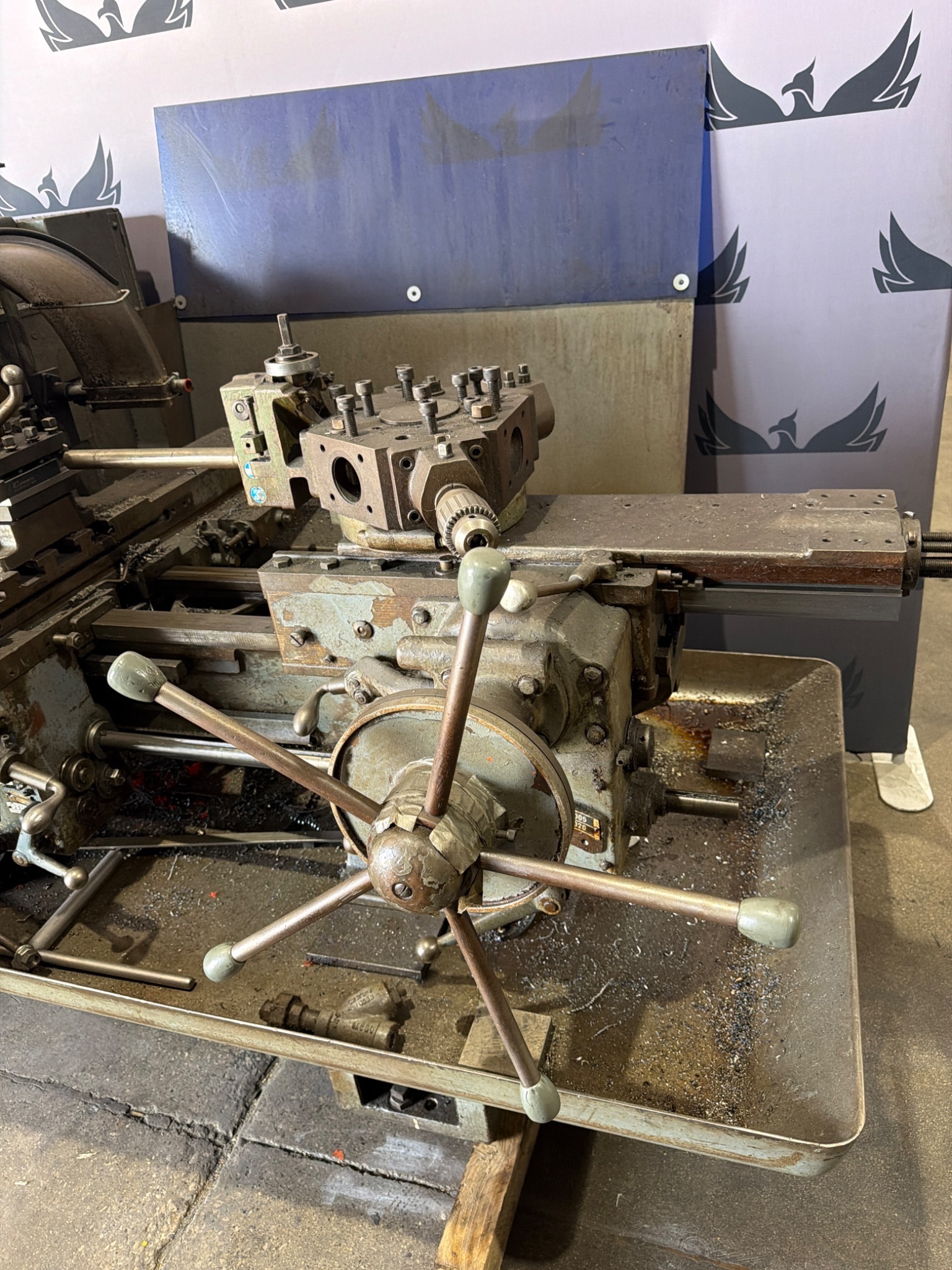 Warner & Swasey M-2770 20" Swing Turret Lathe USED 5