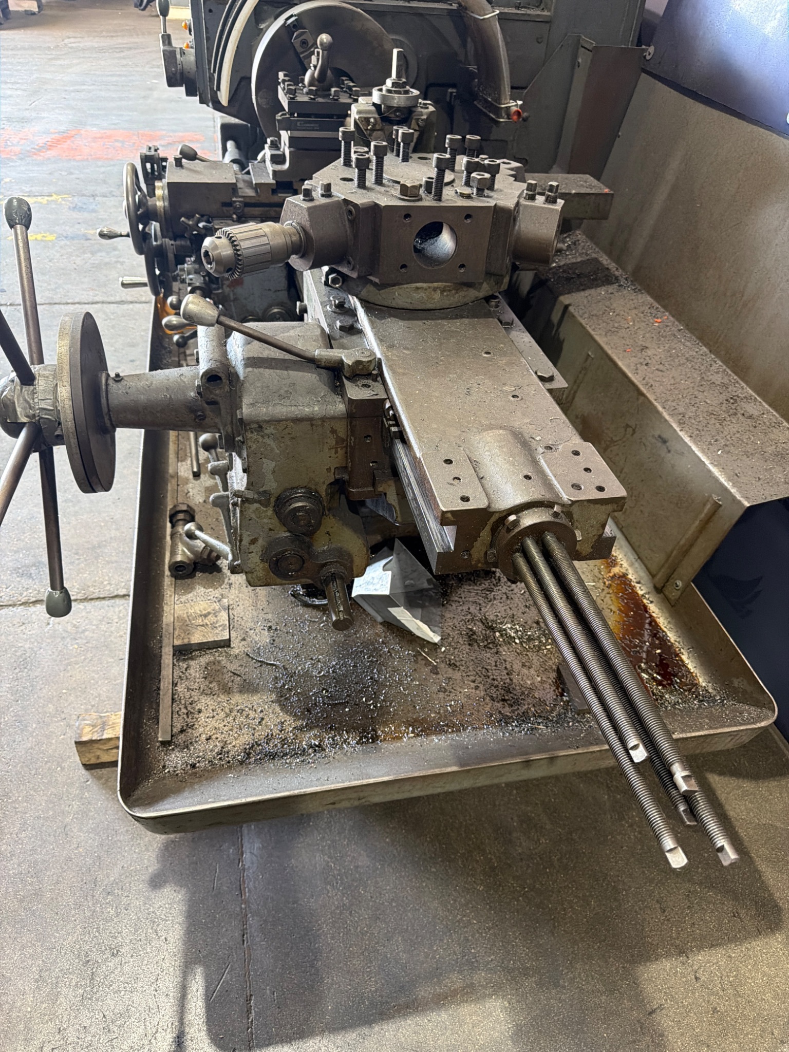 Warner & Swasey M-2770 20" Swing Turret Lathe USED 6