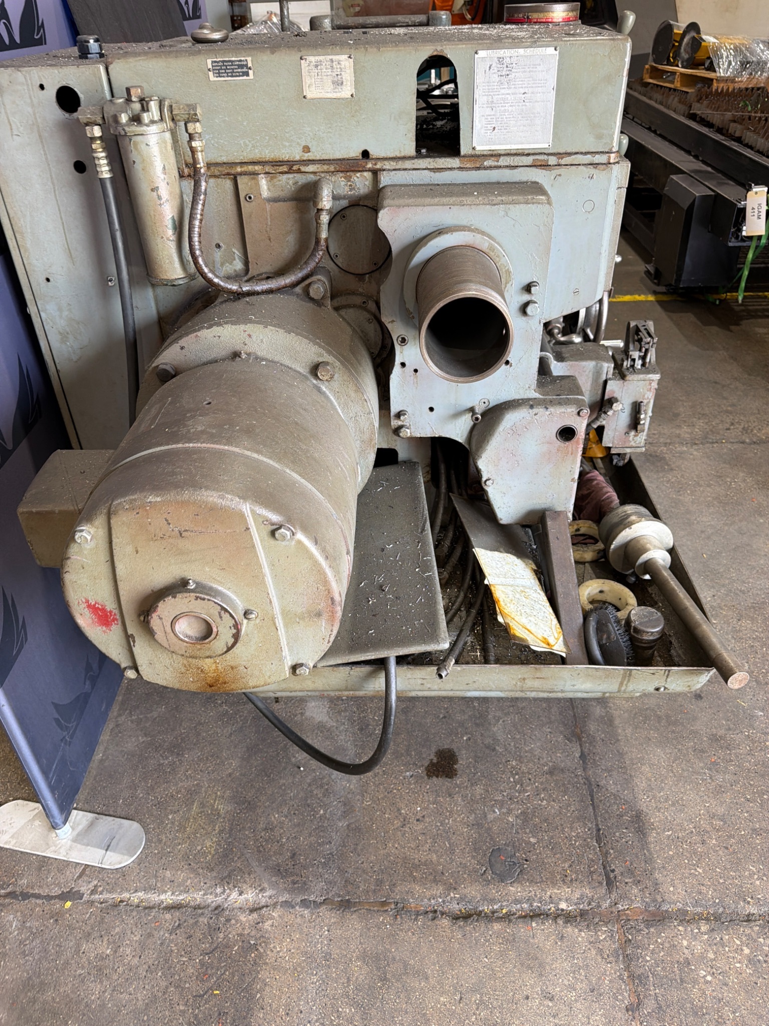 Warner & Swasey M-2770 20" Swing Turret Lathe USED 8