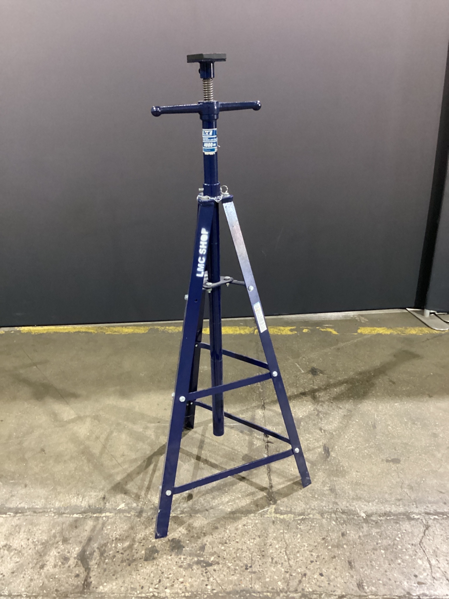 TCE TCE42009 Professional High Reach Jack Stand 4000 LB Capacity USED 0