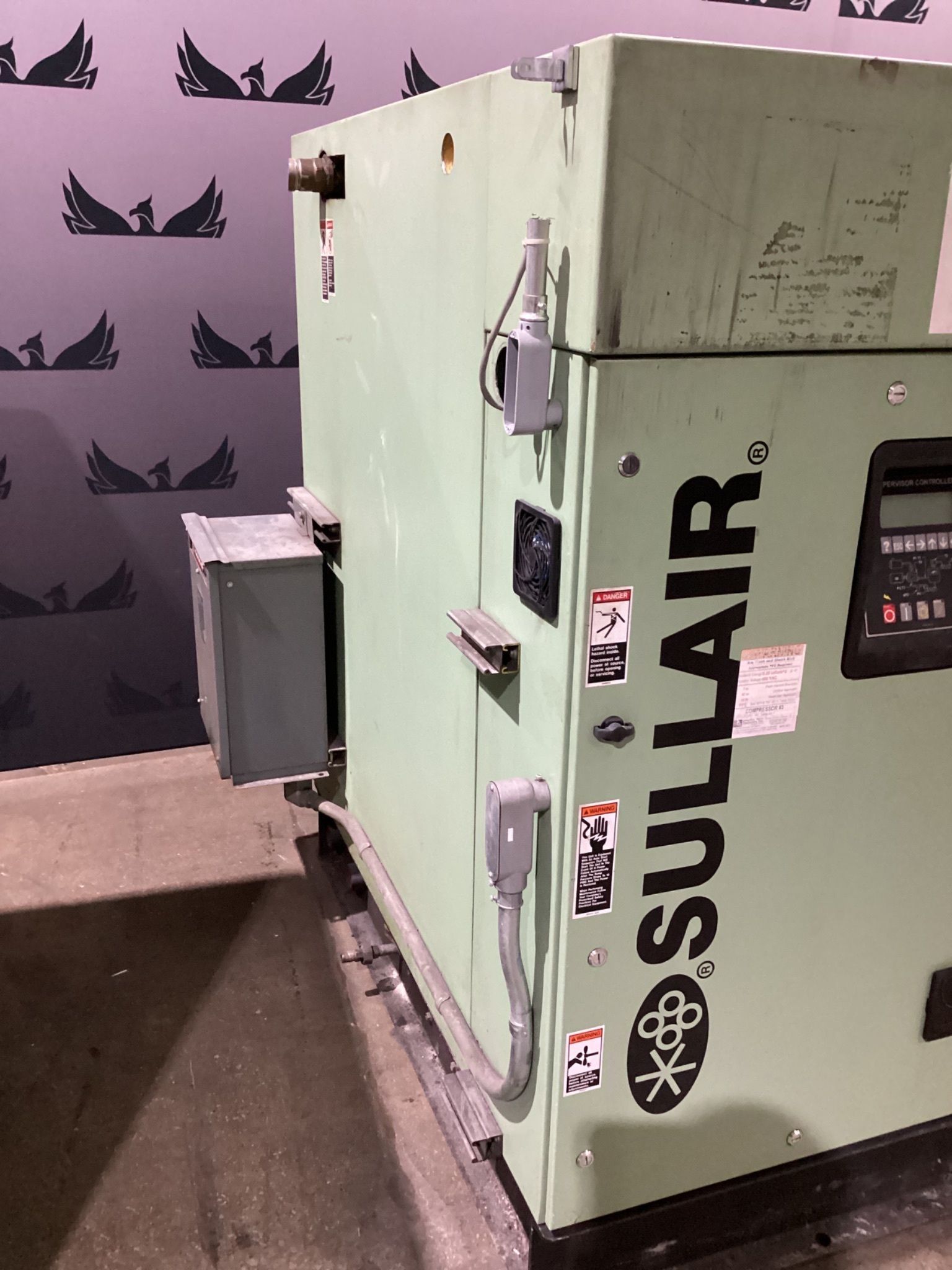 SULLAIR VCC-200S Variable Capacity Rotary Screw Air Compressor USED 7