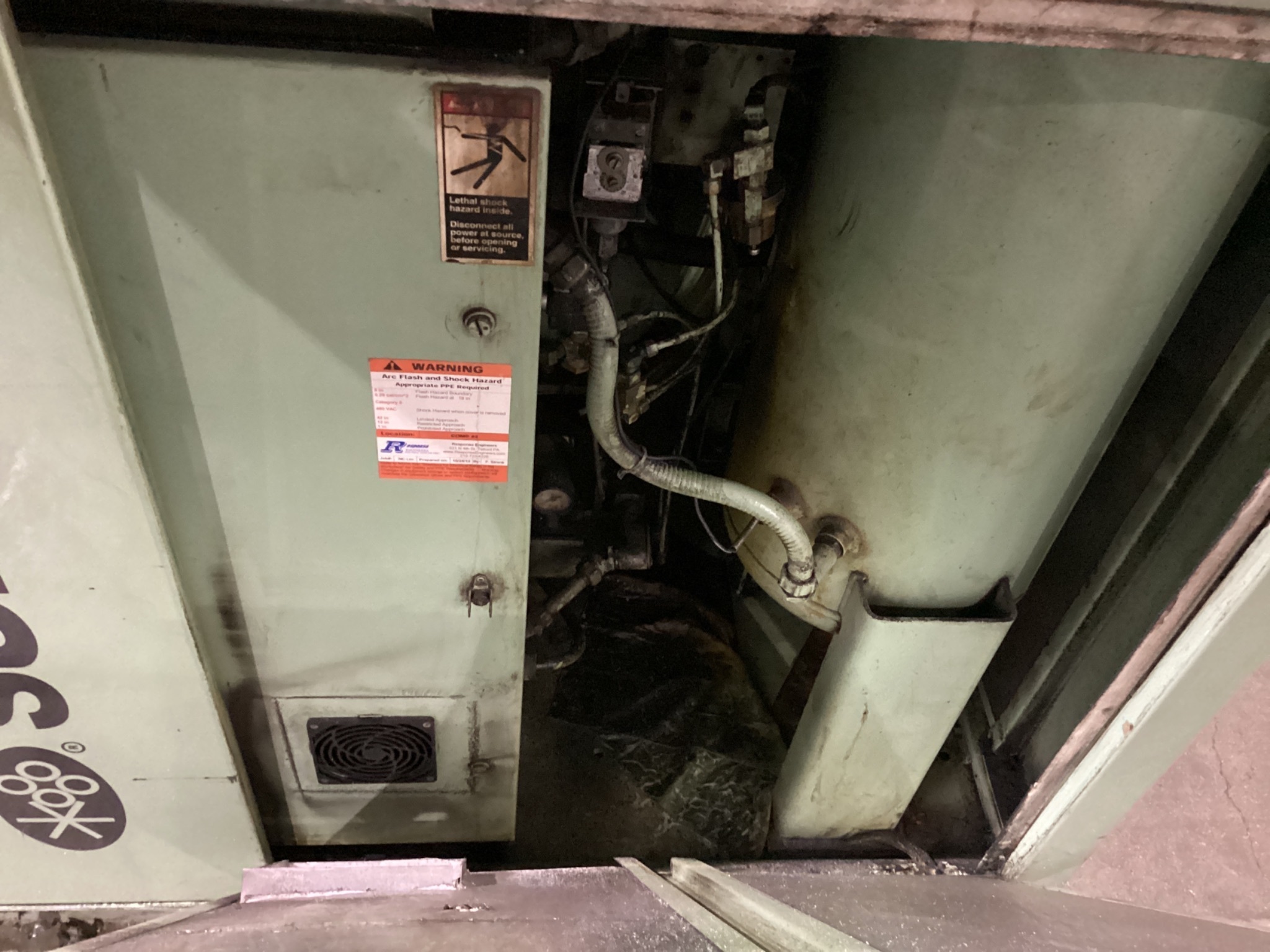 SULLAIR LS16-75AC Rotary Screw Air Compressor USED 4