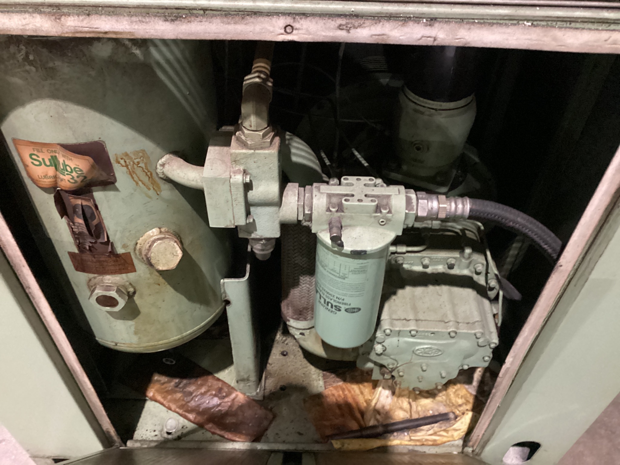 SULLAIR LS16-75AC Rotary Screw Air Compressor USED 6