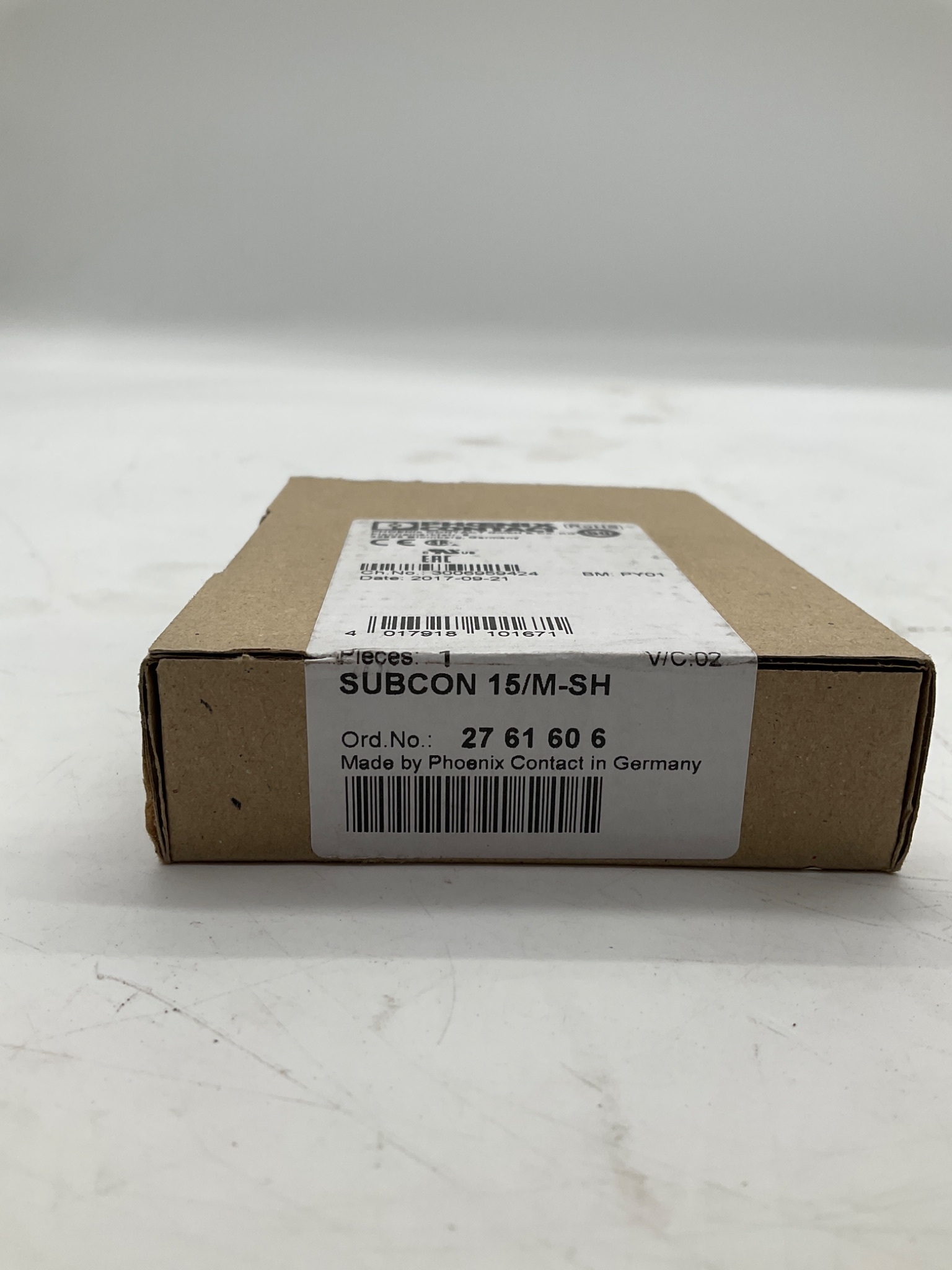 PHOENIX CONTACT SUBCON 15/M-SH D-Sub Connector NEW 2