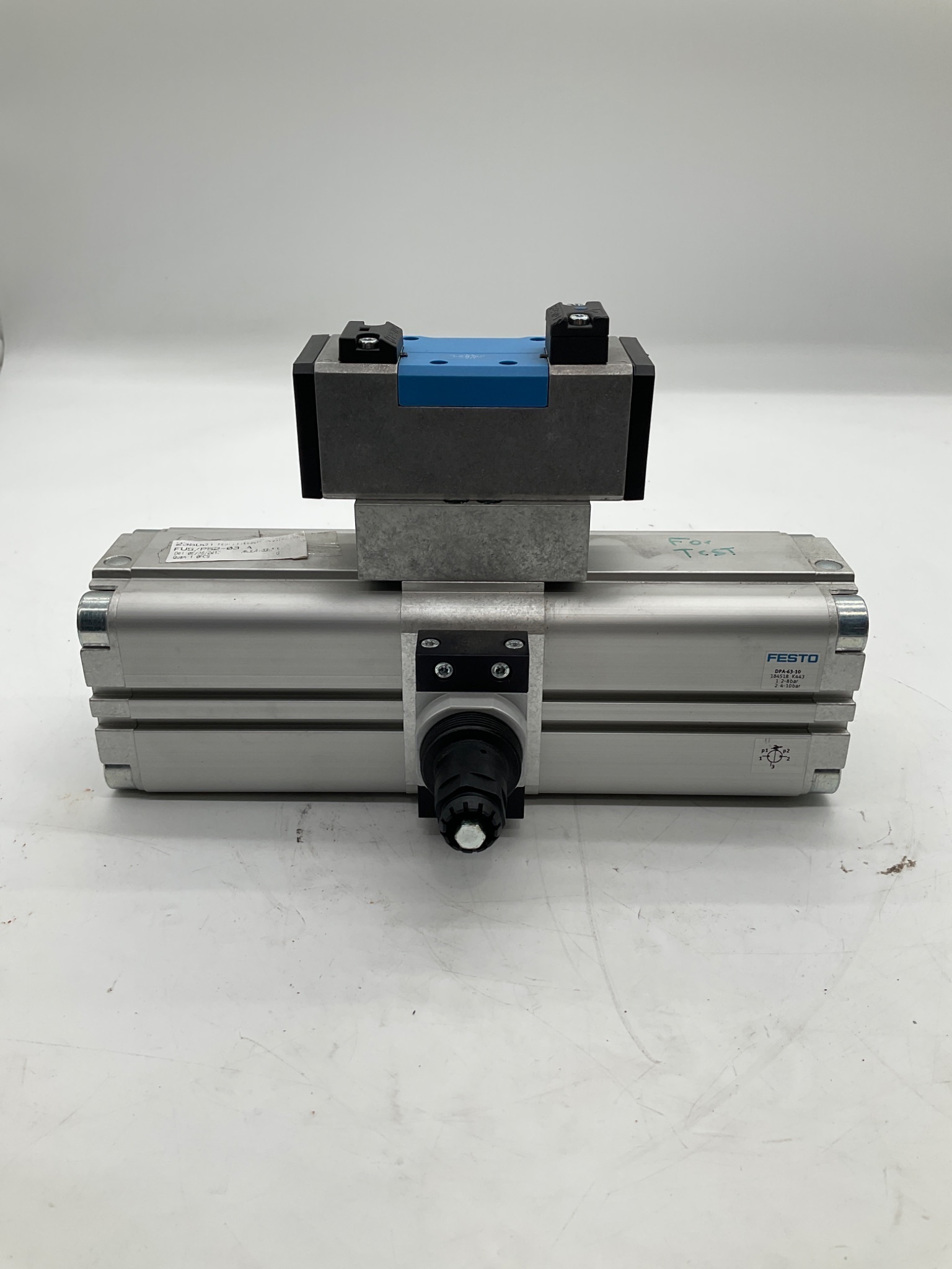 FESTO DPA-63-10 Pneumatic Rotary Actuator USED 0