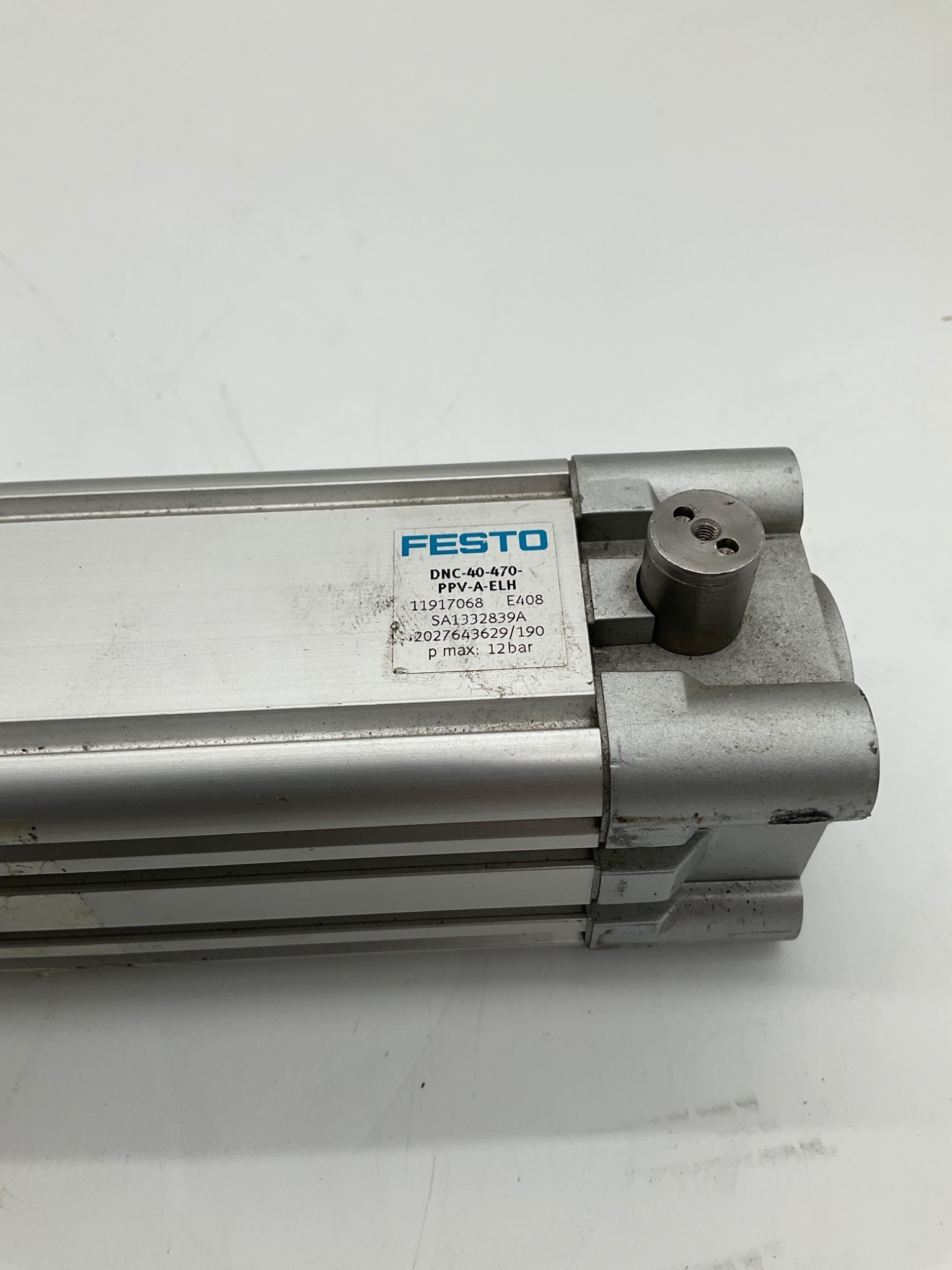 FESTO DNC-40-470-PPV-A-ELH ISO Pneumatic Cylinder USED 1