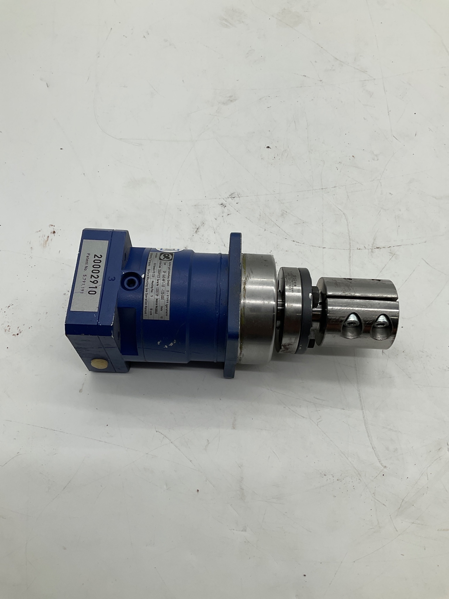 ALPHA SP 060-MF1-10 Planetary Gearbox Ratio 10:1 USED 2