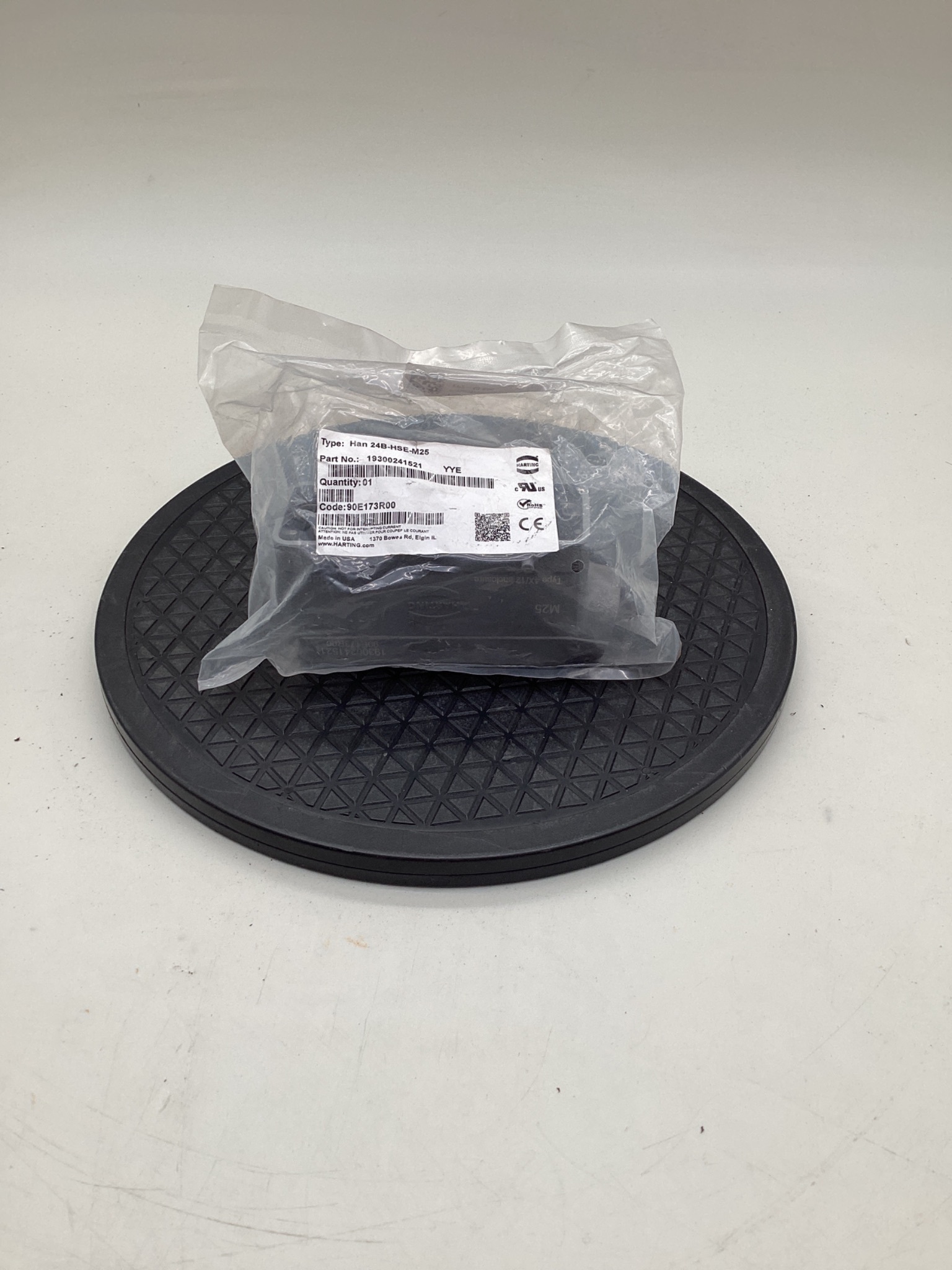 HARTING 19300241521 Han 24B-HSE-M25 Connector Hood NEW 0