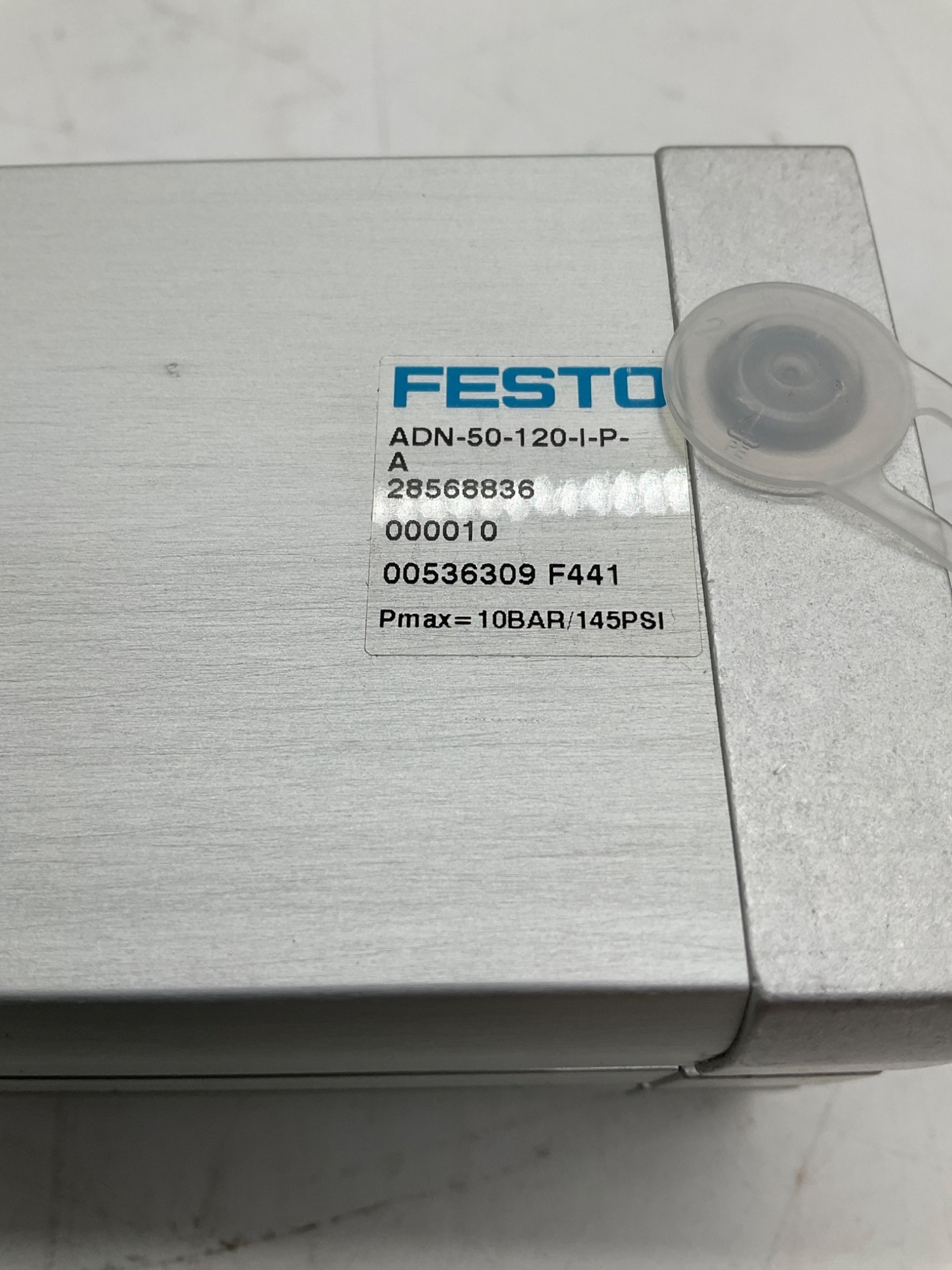 FESTO ADN-50-120-I-P-A Compact Pneumatic Cylinder USED 2