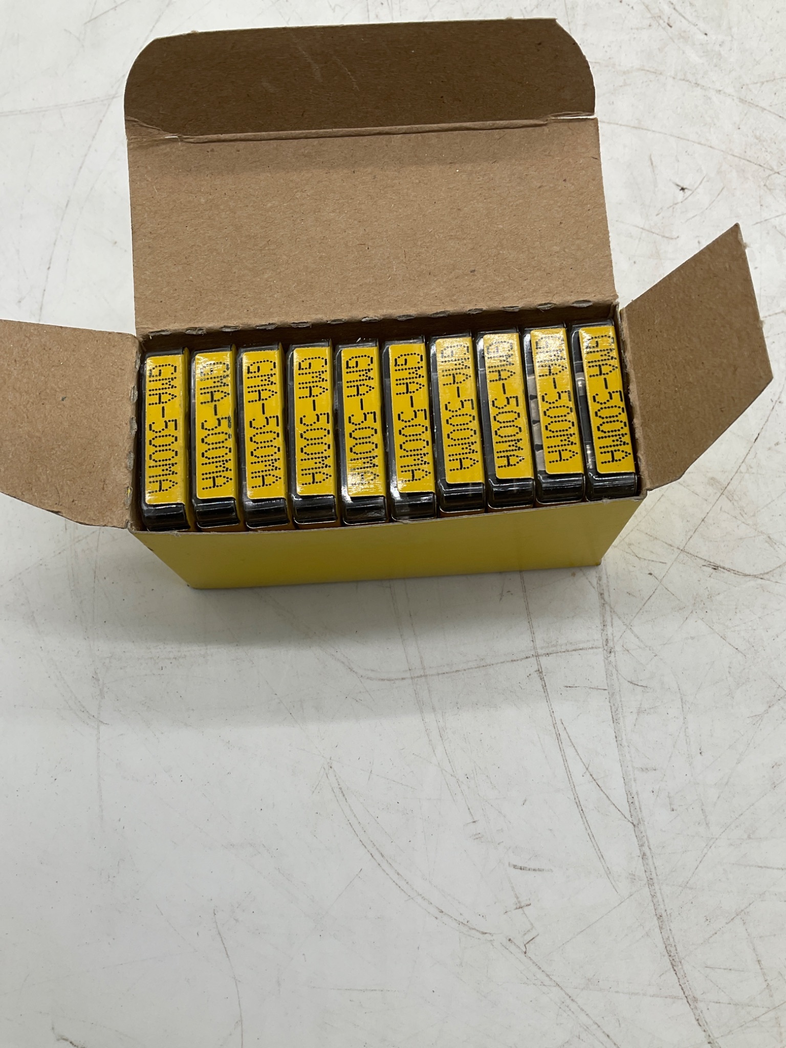 COOPER BUSSMANN GMA-500MA Glass Fuse NEW (50-Pack) 2