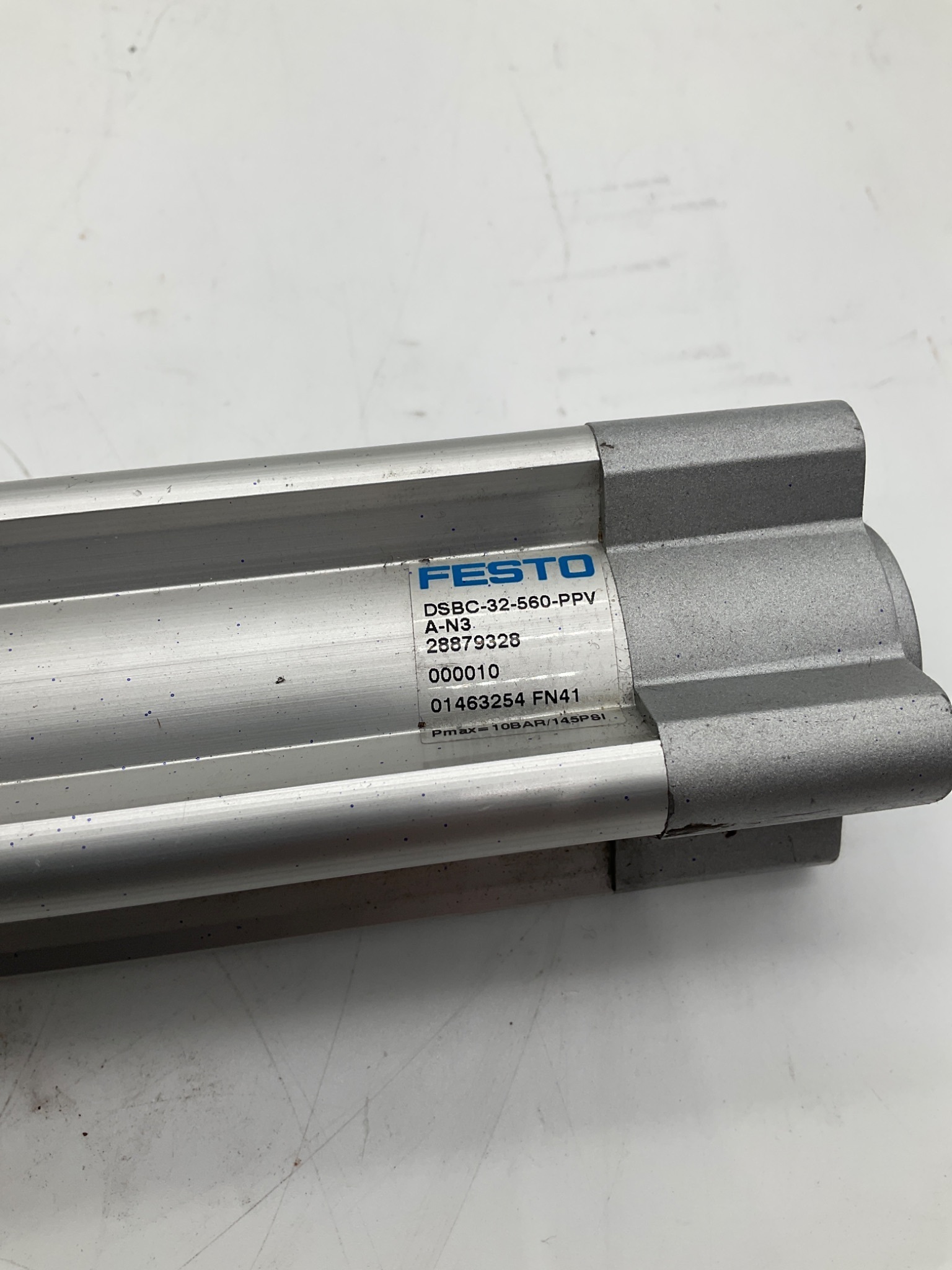 FESTO DSBC-32-560-PPV-A-N3 ISO Pneumatic Cylinder USED 1