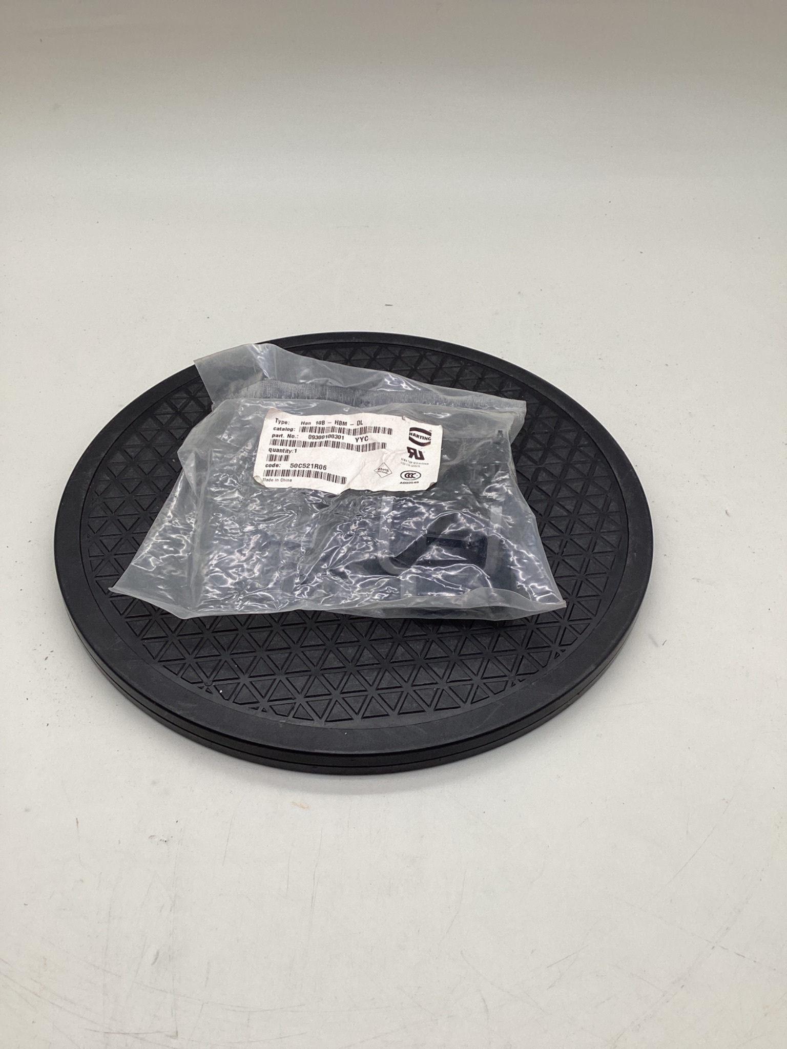 HARTING 09300100301 Han 10B-HBM-DL Surface Mount Housing NEW 0