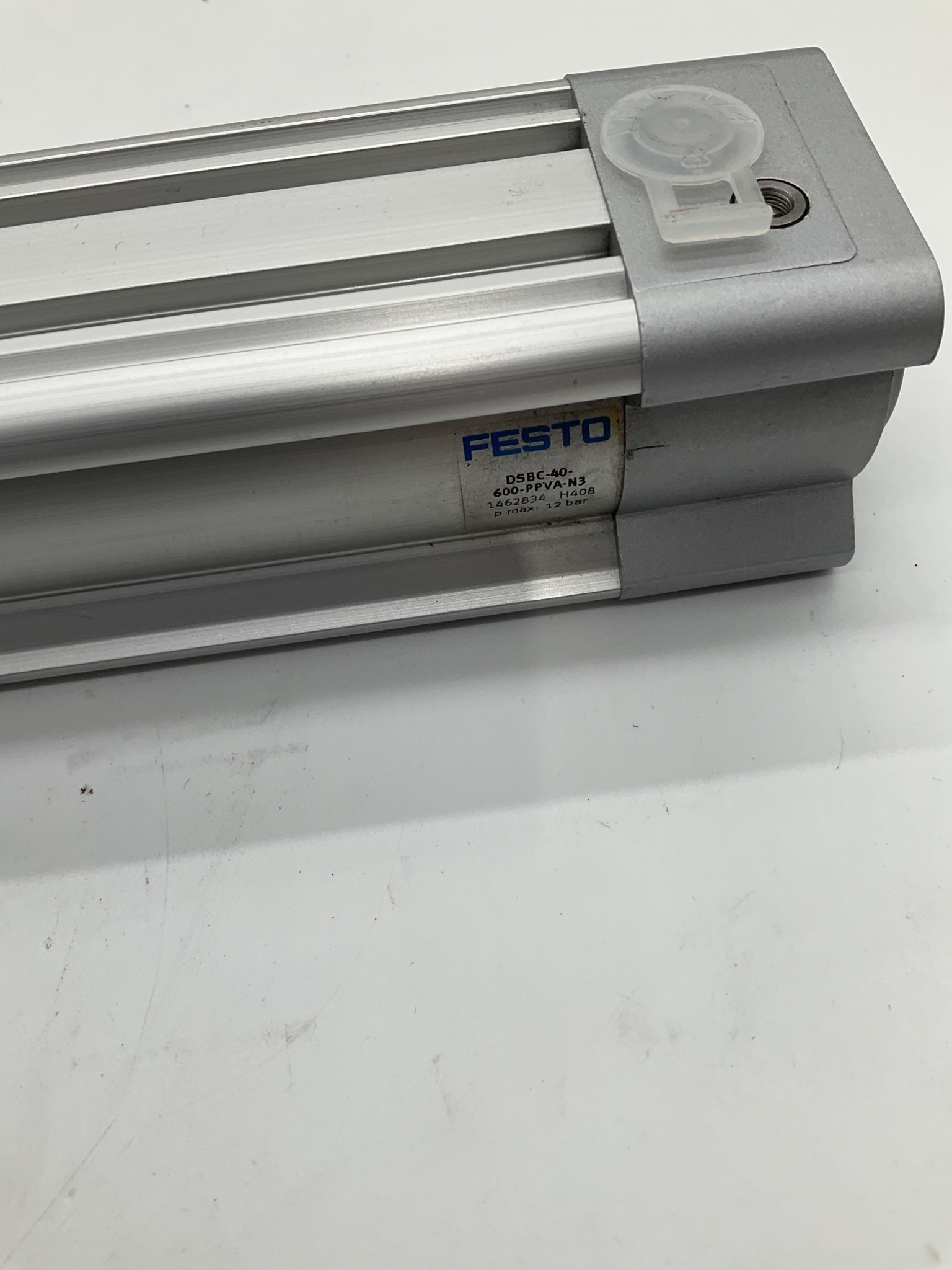 FESTO DSBC-40-600-PPVA-N3 ISO Pneumatic Cylinder USED 1