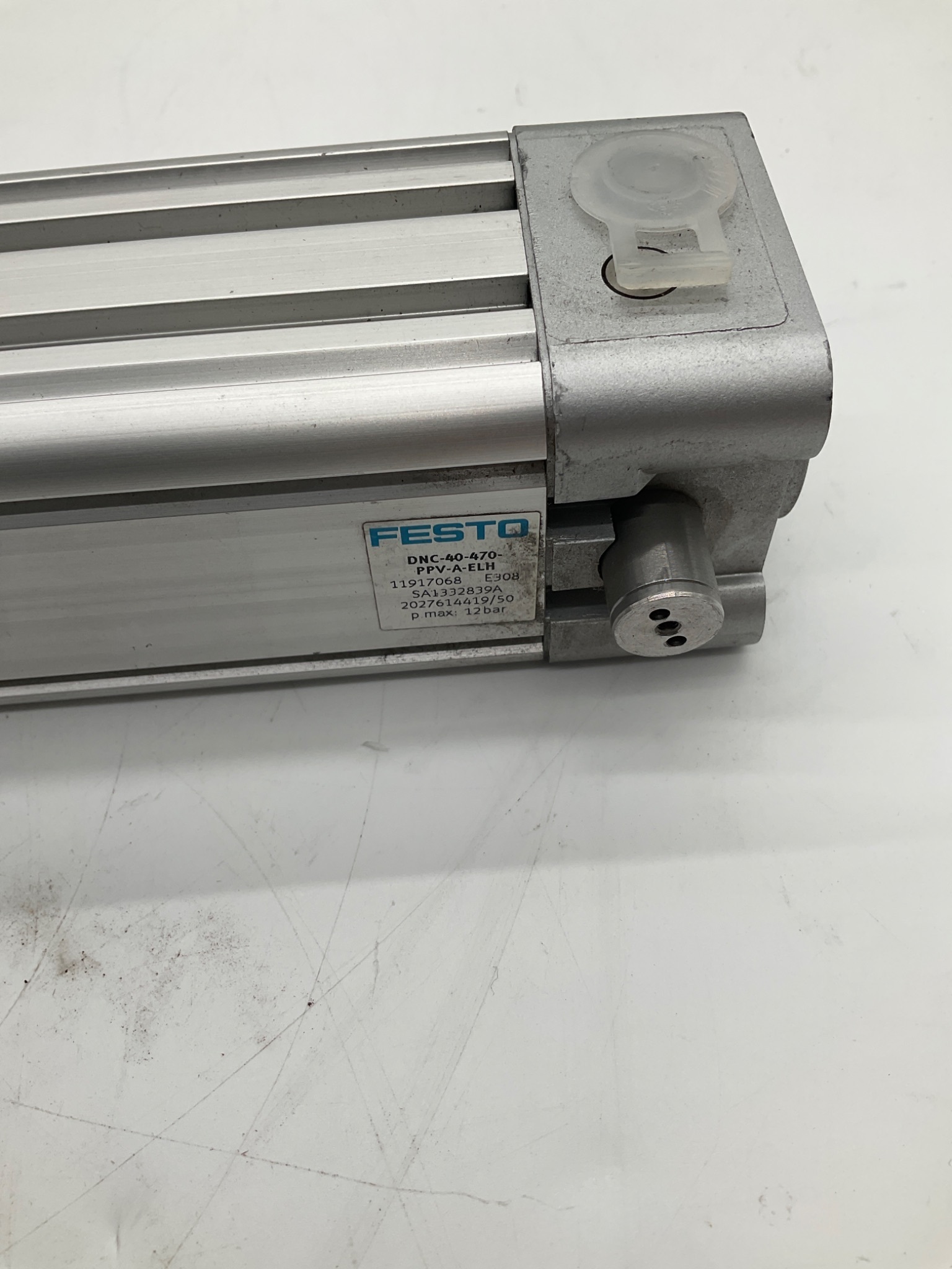 FESTO DNC-40-470-PPV-A-ELH ISO Pneumatic Cylinder USED 1