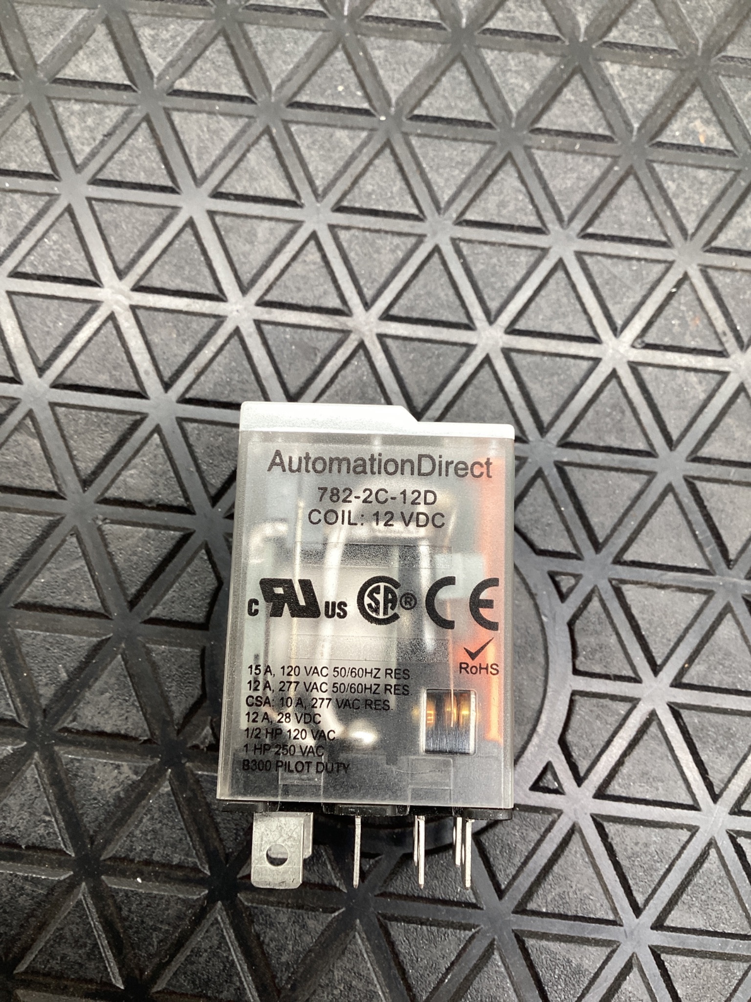 AUTOMATIONDIRECT 782-2C-12D General Purpose Relay 12VDC NEW 4