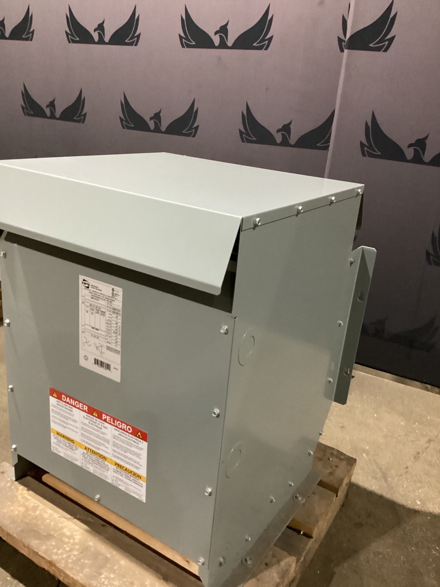 HPS 237071 45 kVA Three Phase Dry Type Transformer USED 2
