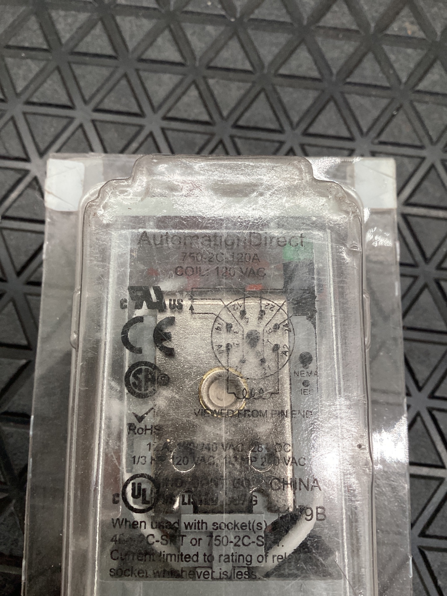 AUTOMATIONDIRECT 750-2C-120A General Purpose Relay 120VAC NEW 3
