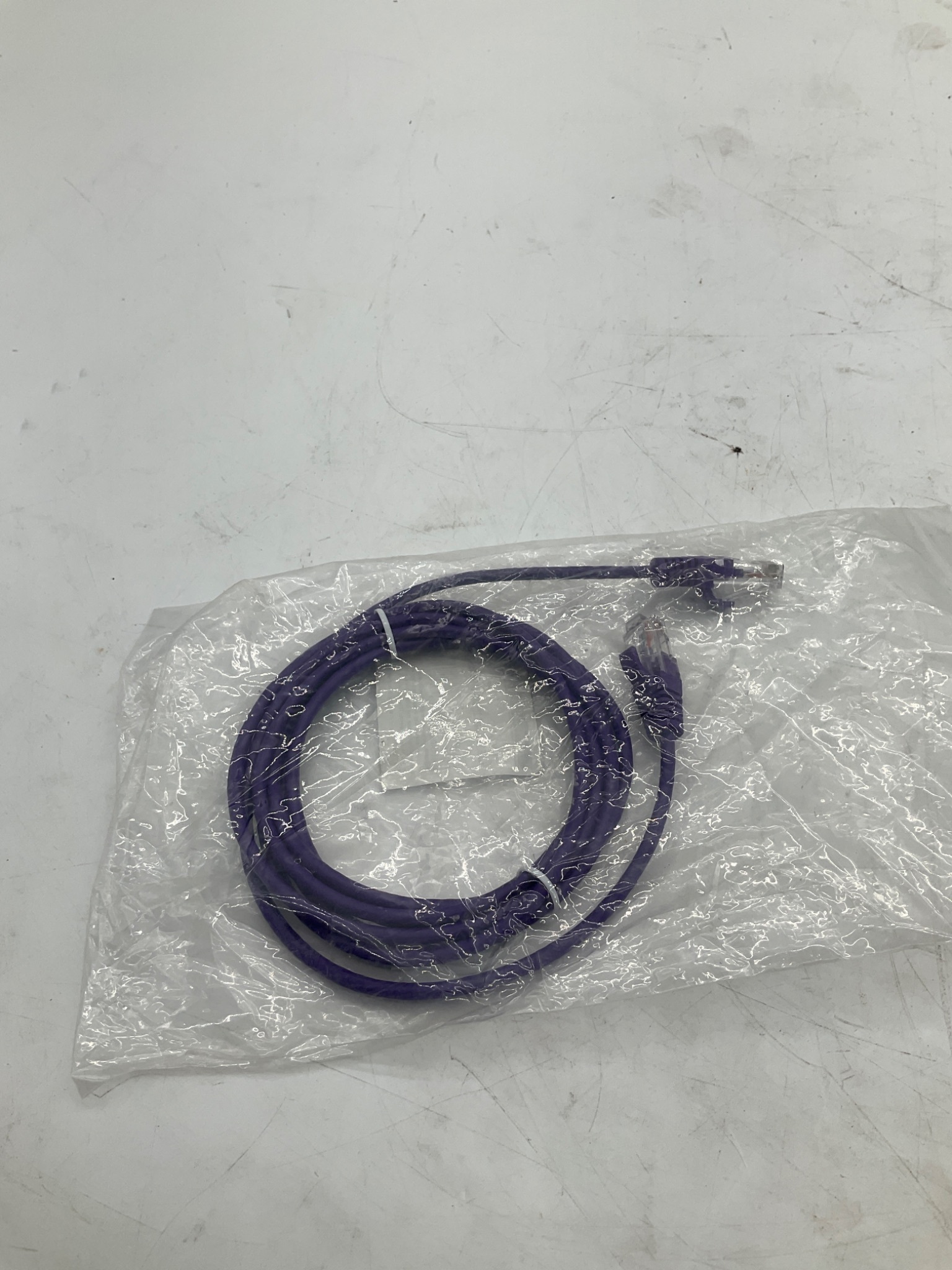 LEGRAND C2G 01183 Cat6 Ethernet Patch Cable 7ft Purple NEW 2