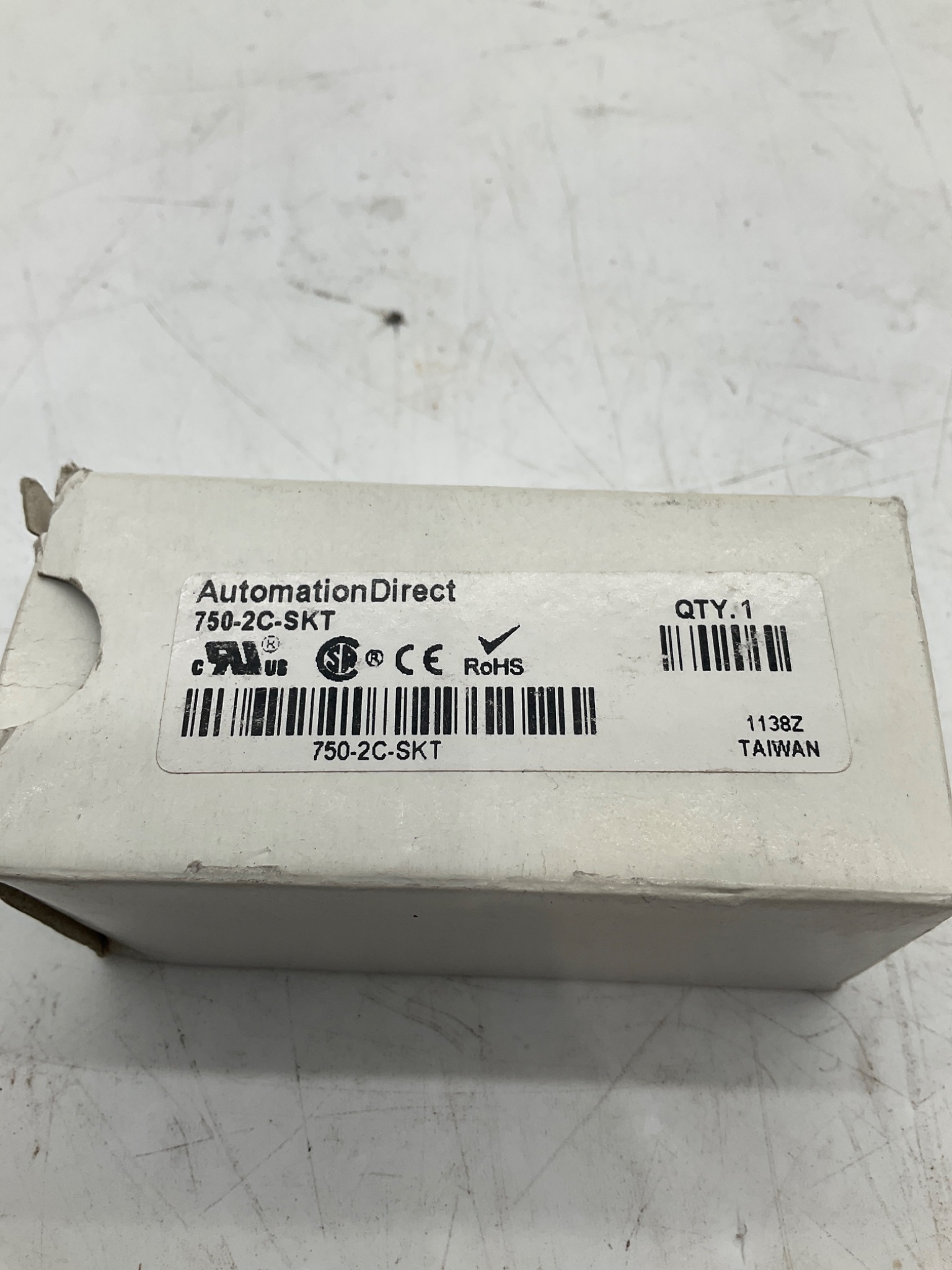 AUTOMATIONDIRECT 750-2C-SKT Relay Socket NEW 1