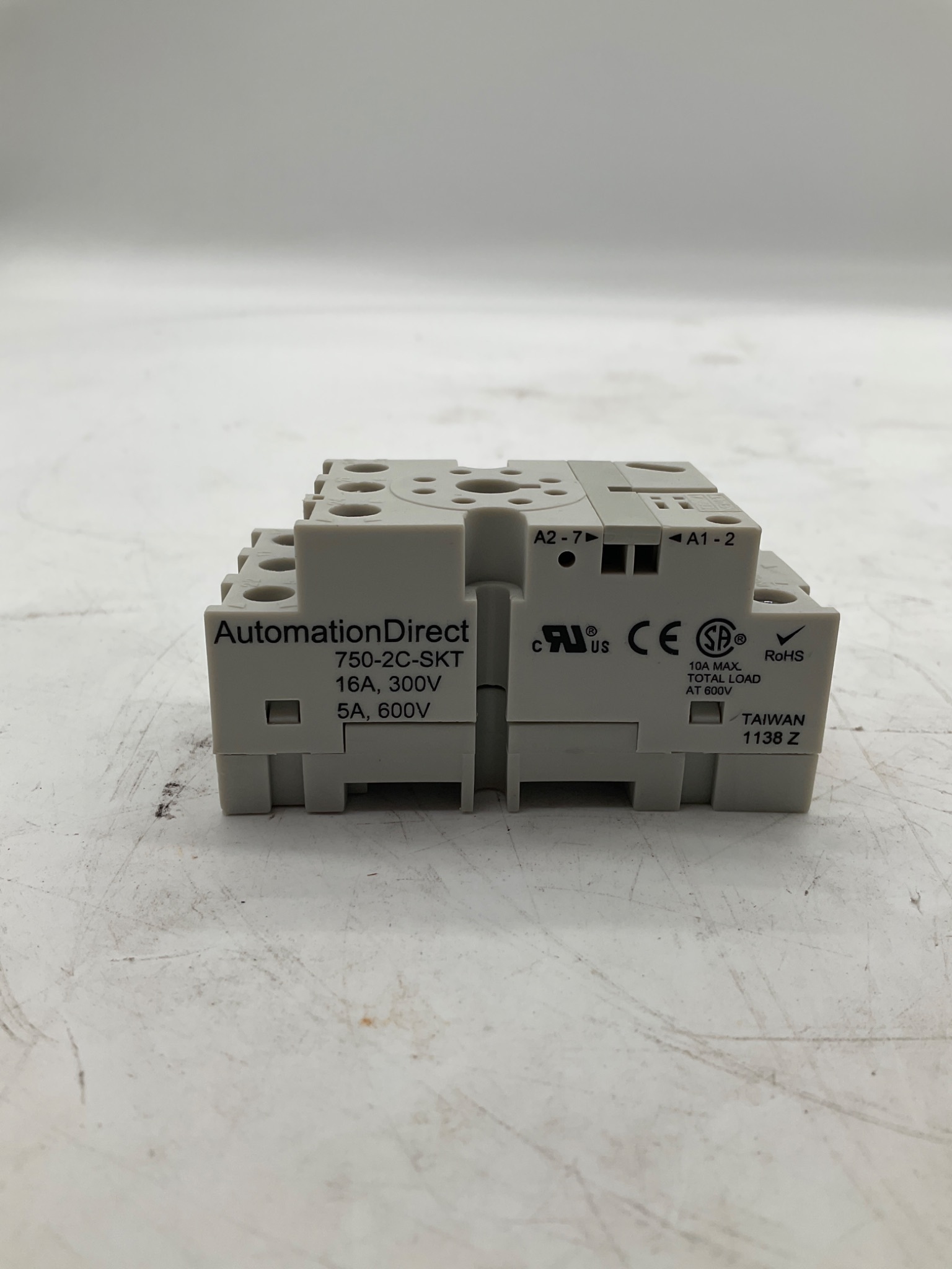 AUTOMATIONDIRECT 750-2C-SKT Relay Socket NEW 2