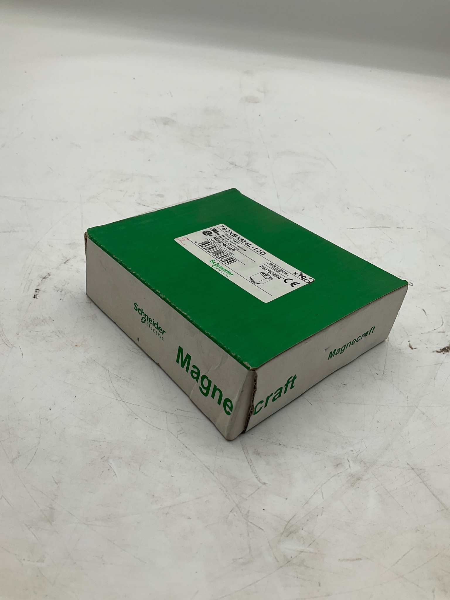 Schneider Electric 782XBXM4L-12D DPDT Power Relay 12VDC 15A (Lot of 2) NEW 3