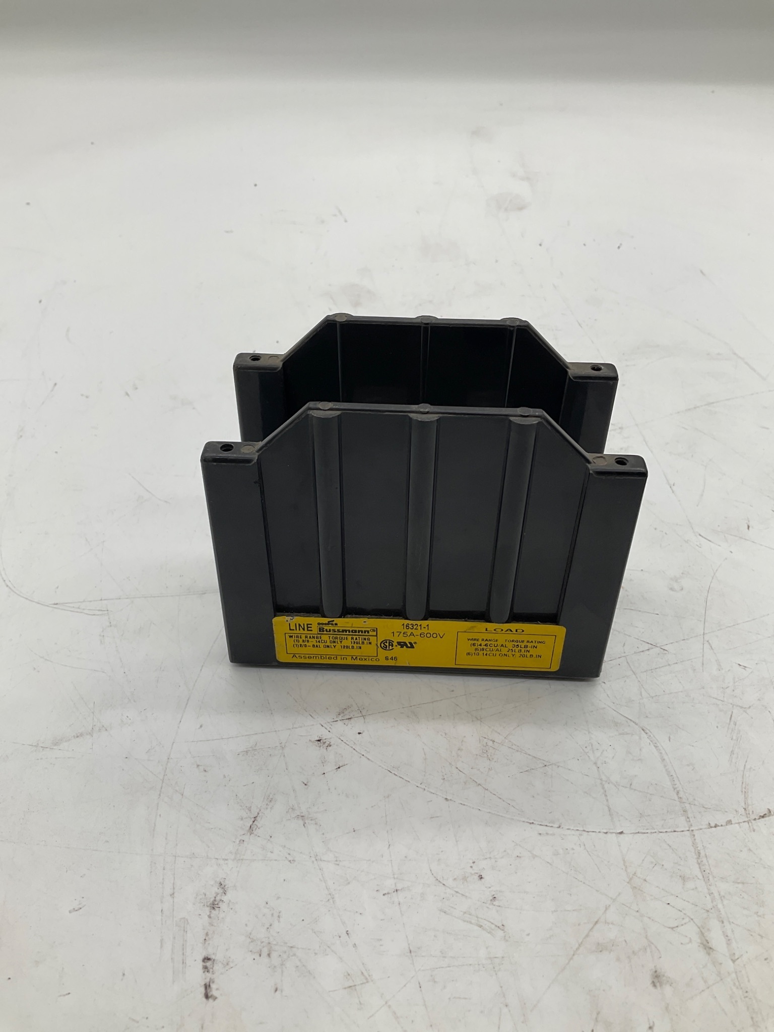 Bussmann 175A-600V Power Distribution Block USED 0
