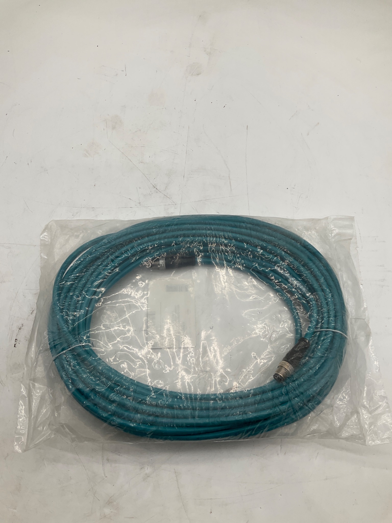 Brad Connectivity 1201080037 Micro-Change D-Code M12 Cordset 15M 4-Pin Male/Male NEW 2