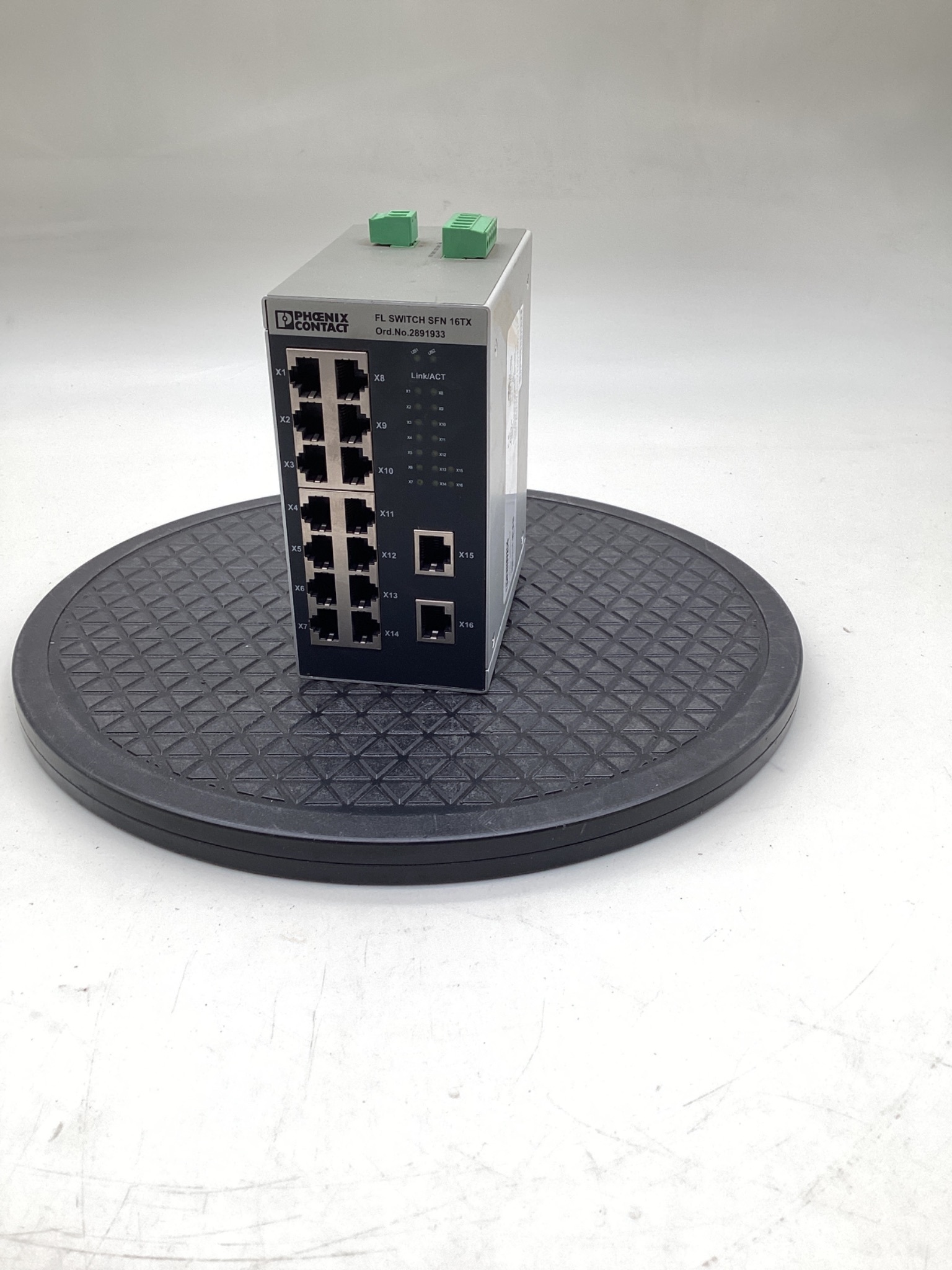 Phoenix Contact 2891933 FL SWITCH SFN 16TX 16-Port Industrial Ethernet Switch USED 0