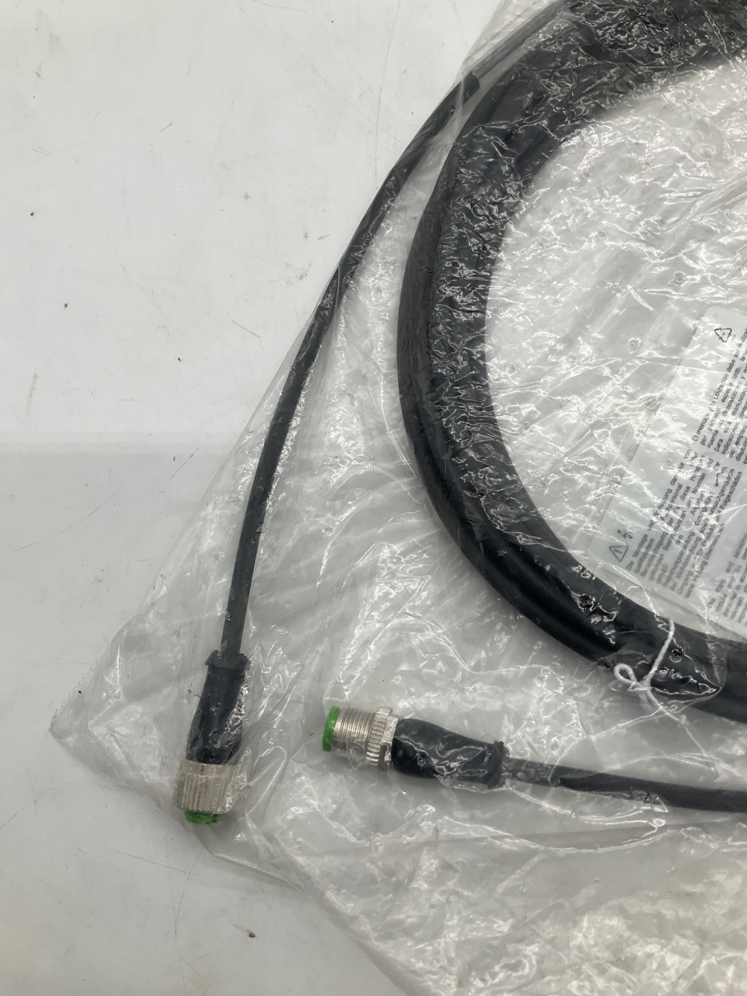 MURR ELEKTRONIK 7000-40041-6350500 M12 A-Coded Sensor Cable 5M NEW 2
