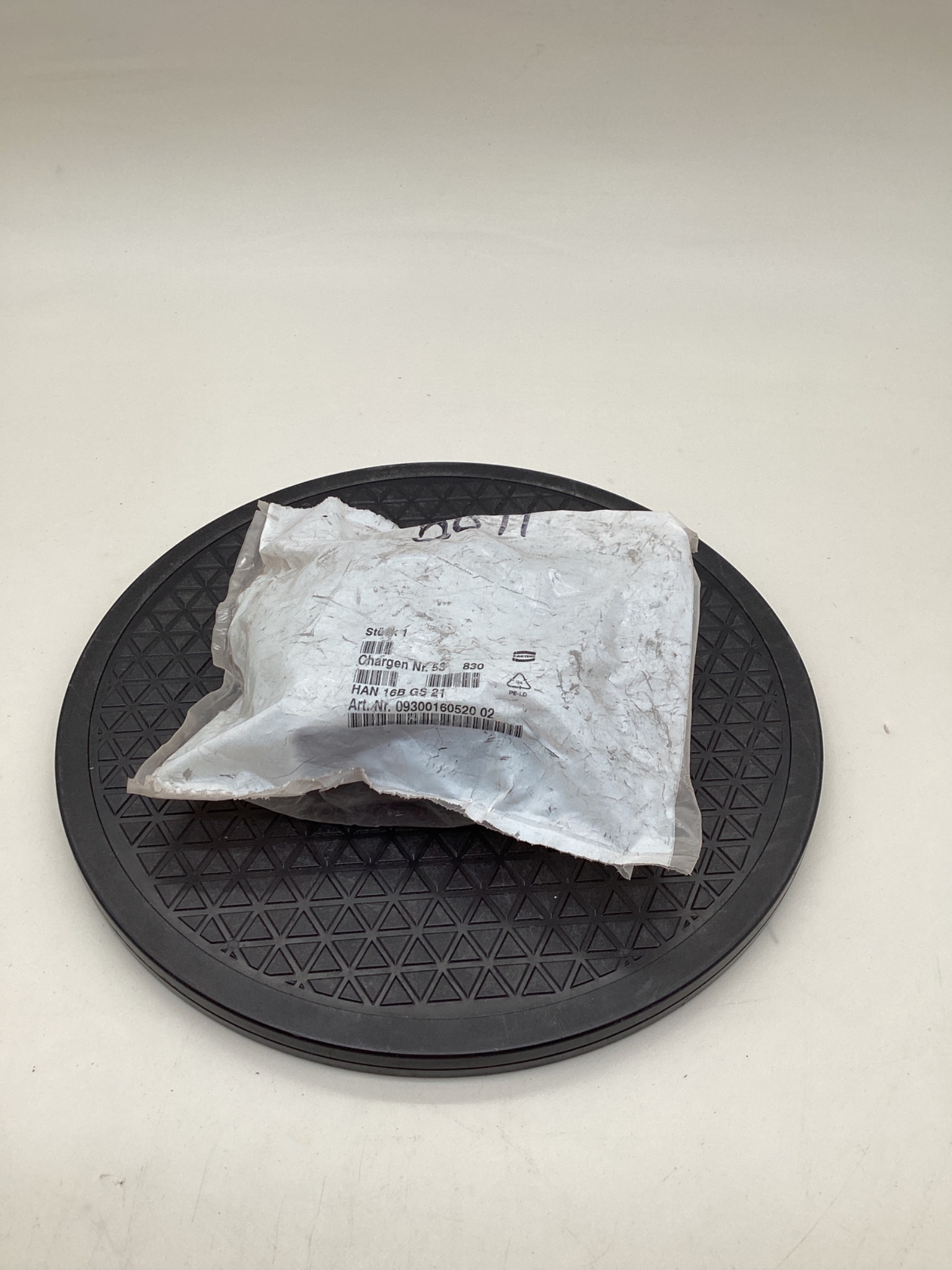 HARTING 09300160520 02 Han 16B GS-21 Connector Hood NEW 0