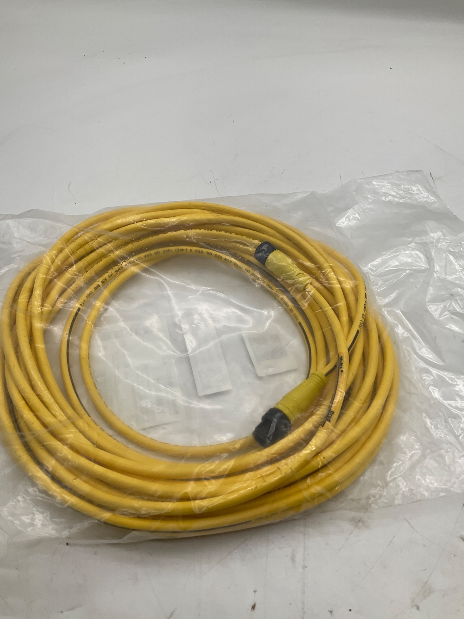 Brad Connectivity 1200660695 Micro-Change 4-Pole Male/Male 10M Cordset NEW 2