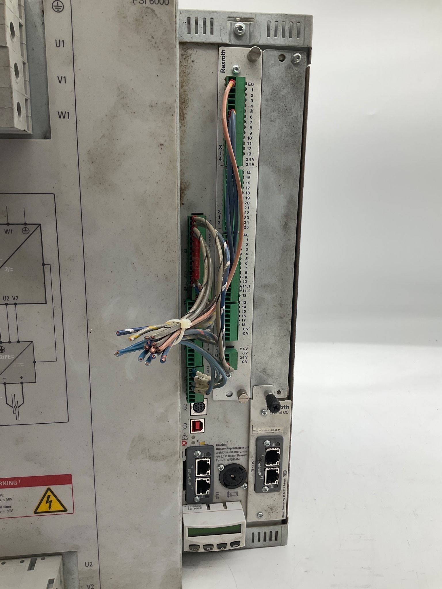 Rexroth PSI63C0.737-L1 R911337042 PSI 6000 Weld Controller Inverter USED 4