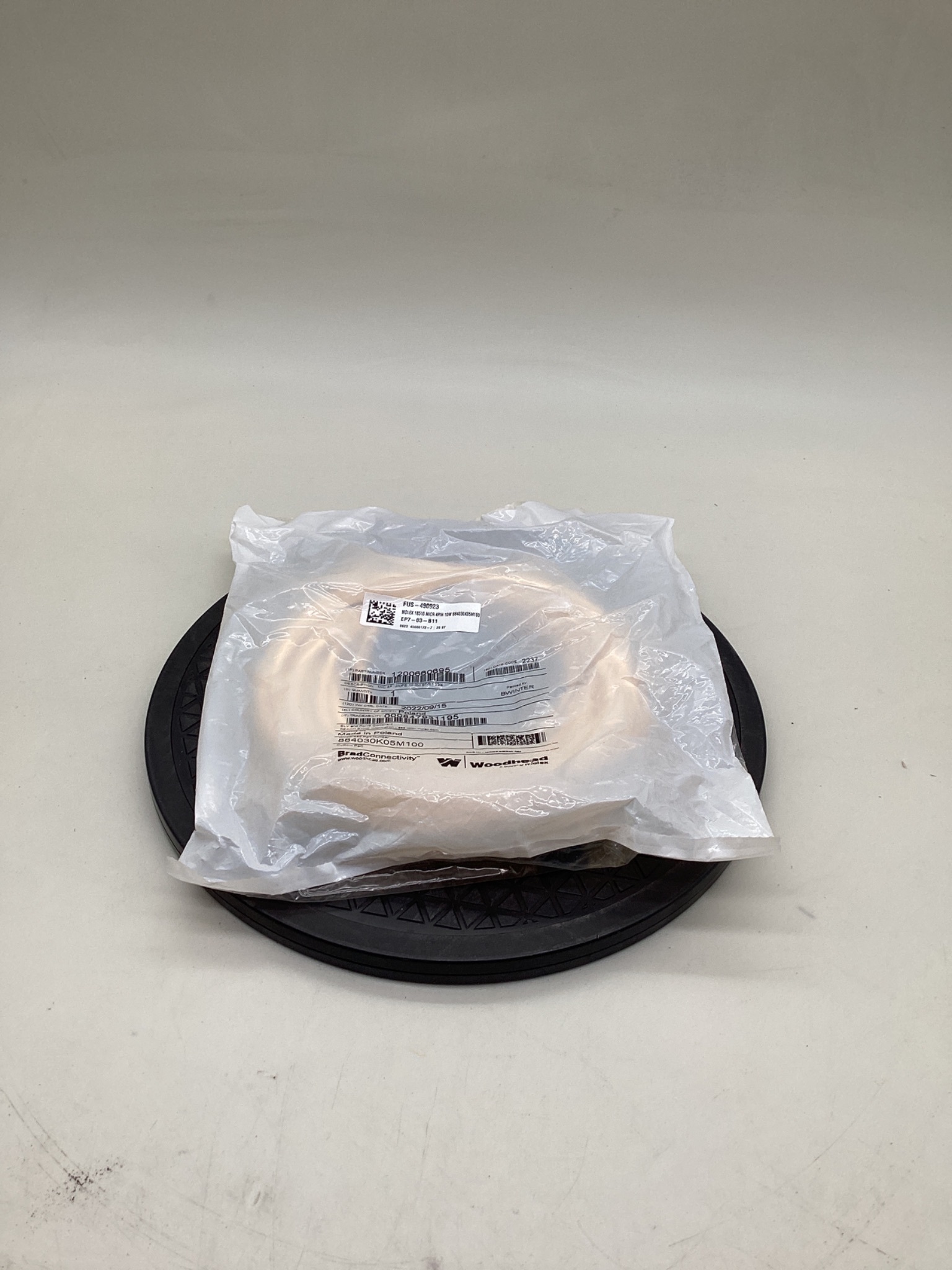 Woodhead 1200660695 Micro-Change 4-Pole Male/Female 10M Cordset NEW 0