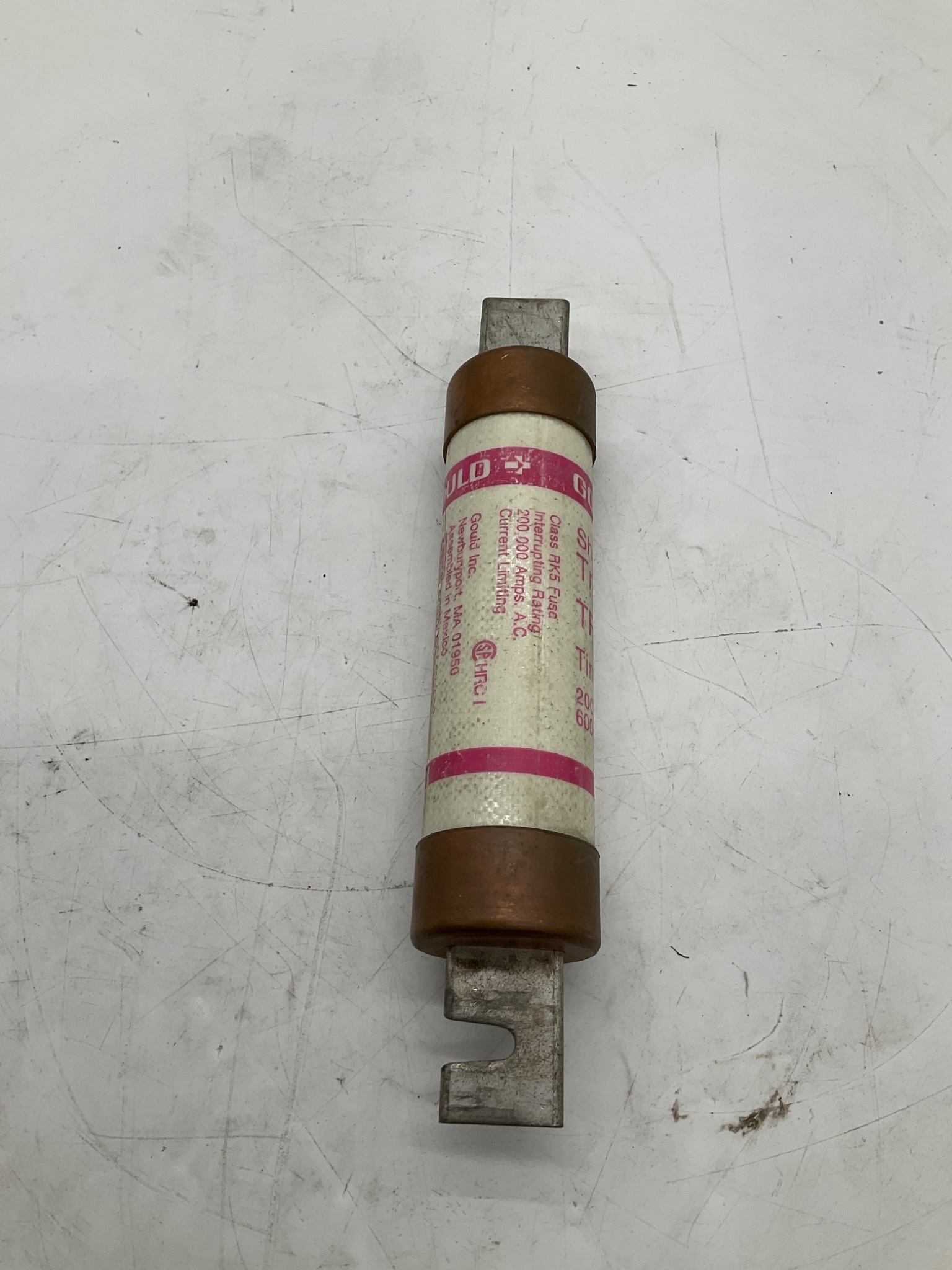 Gould TRS200R Shawmut Tri-Onic Class RK5 200A 600VAC Time-Delay Fuse NEW 1