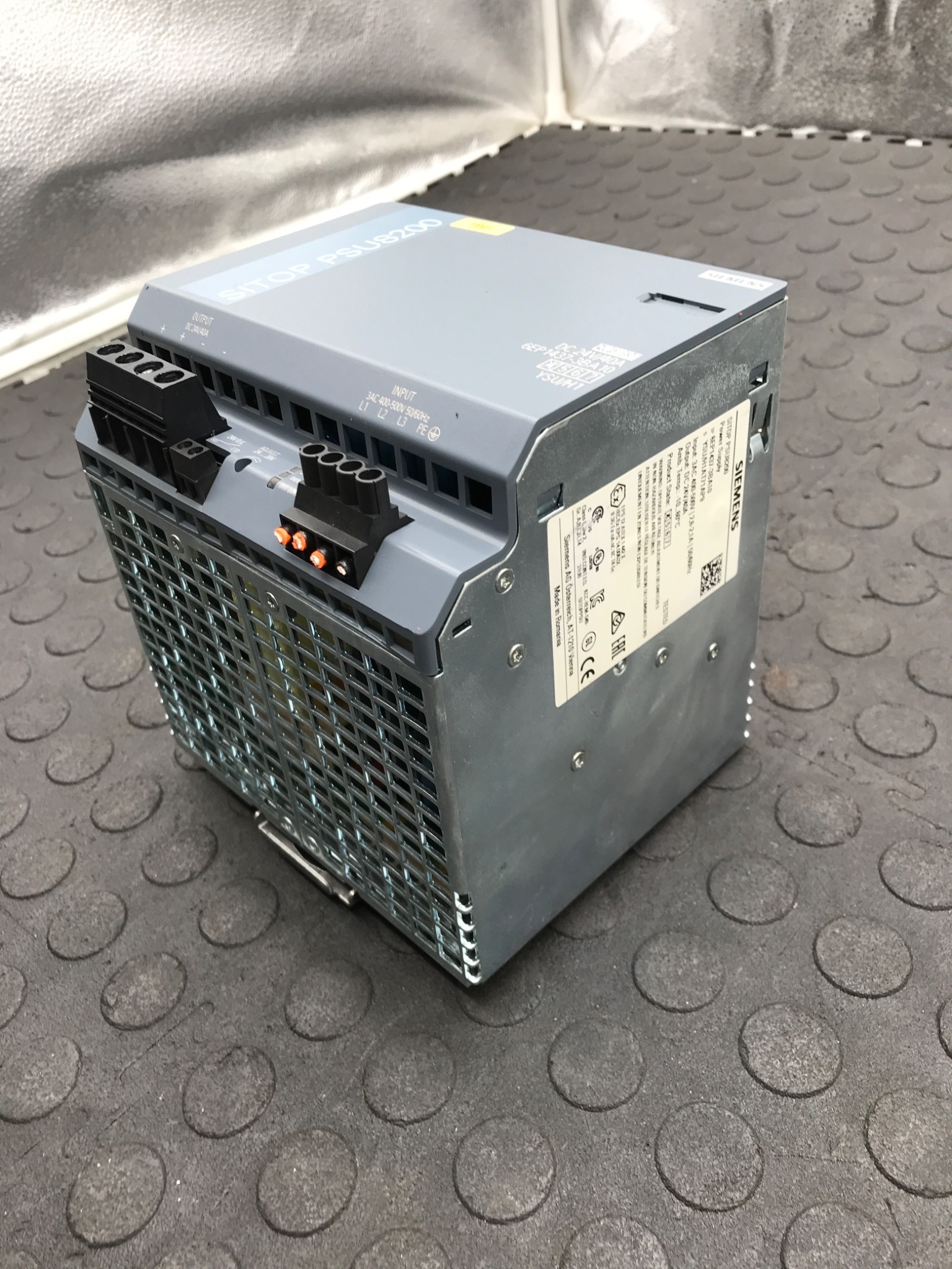 SIEMENS 6EP1437‑3BA10 SITOP PSU8200 Power Supply USED 1