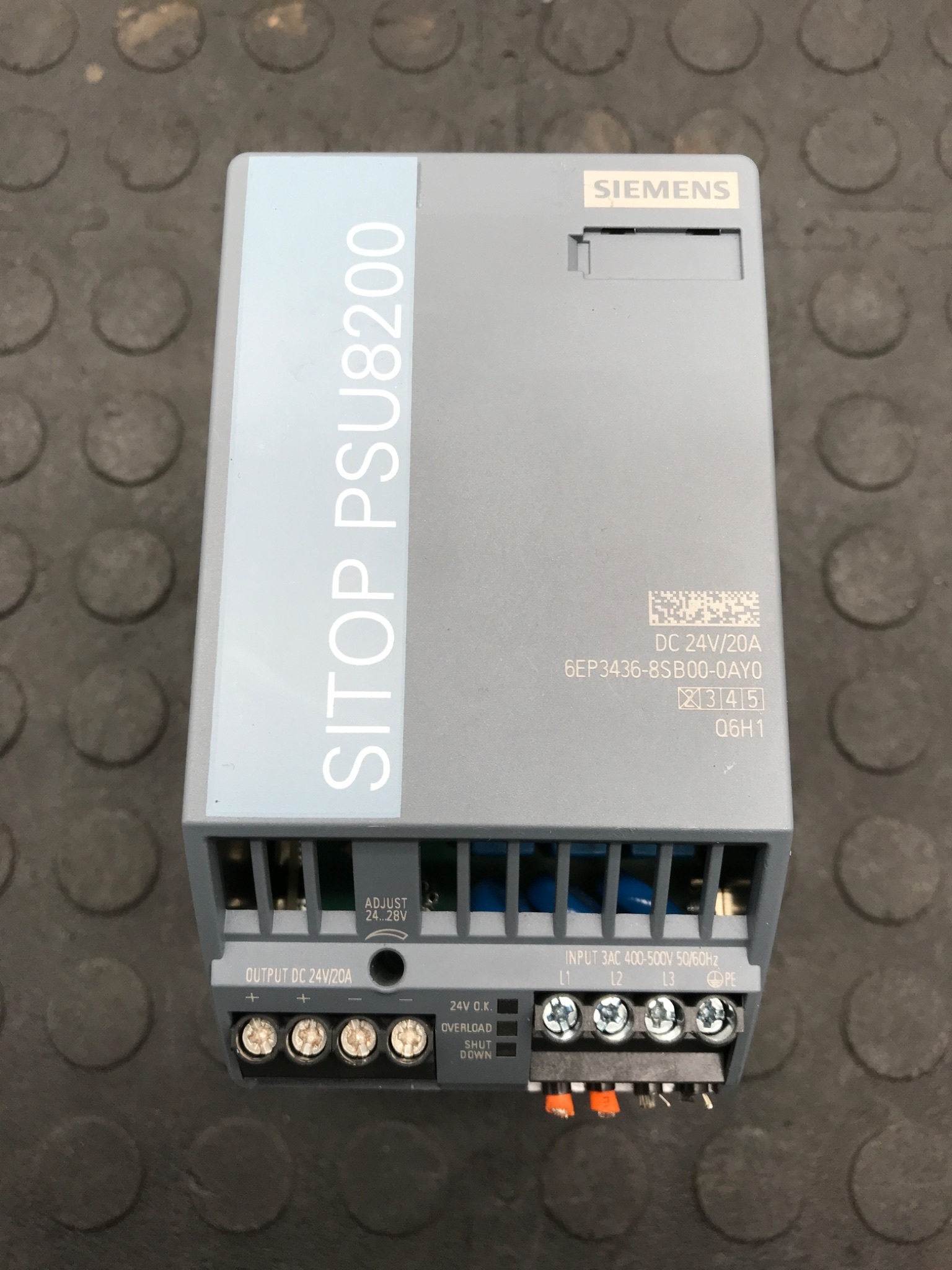 SIEMENS 6EP3436‑8SB00‑0AY0 SITOP PSU8200 Power Supply USED 1