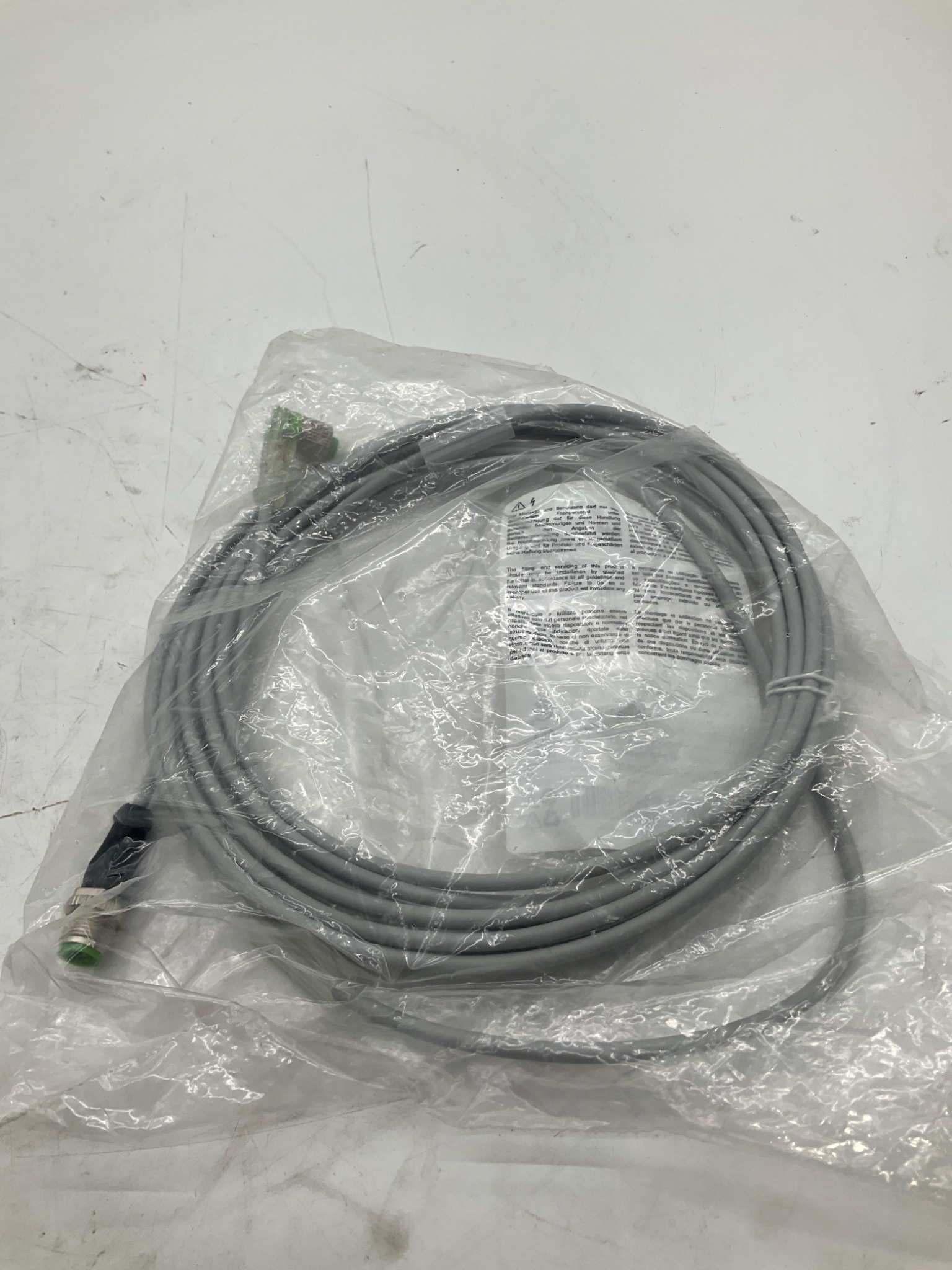 MURR ELEKTRONIK 7000-40321-2330500 M12 LED Sensor Actuator Cordset 5M NEW 2