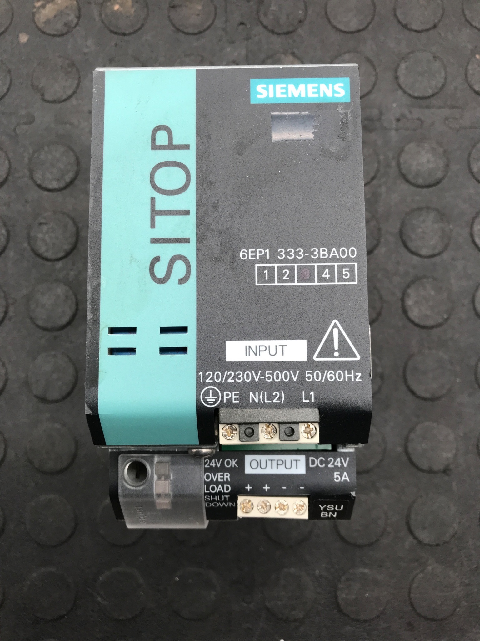SIEMENS 6EP1333‑3BA00 SITOP Modular Power Supply USED 1