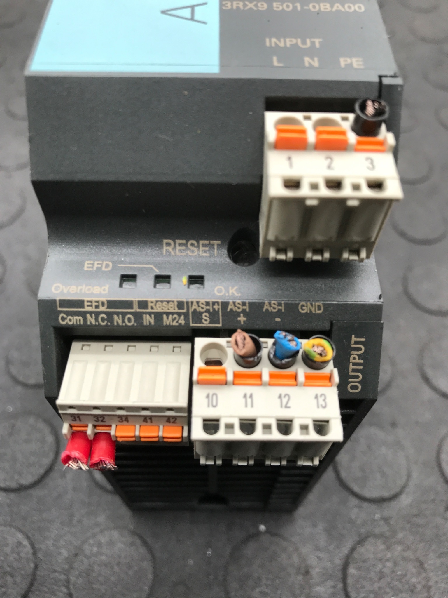 SIEMENS 3RX9501‑0BA00 AS‑i Power Supply 3A USED 4