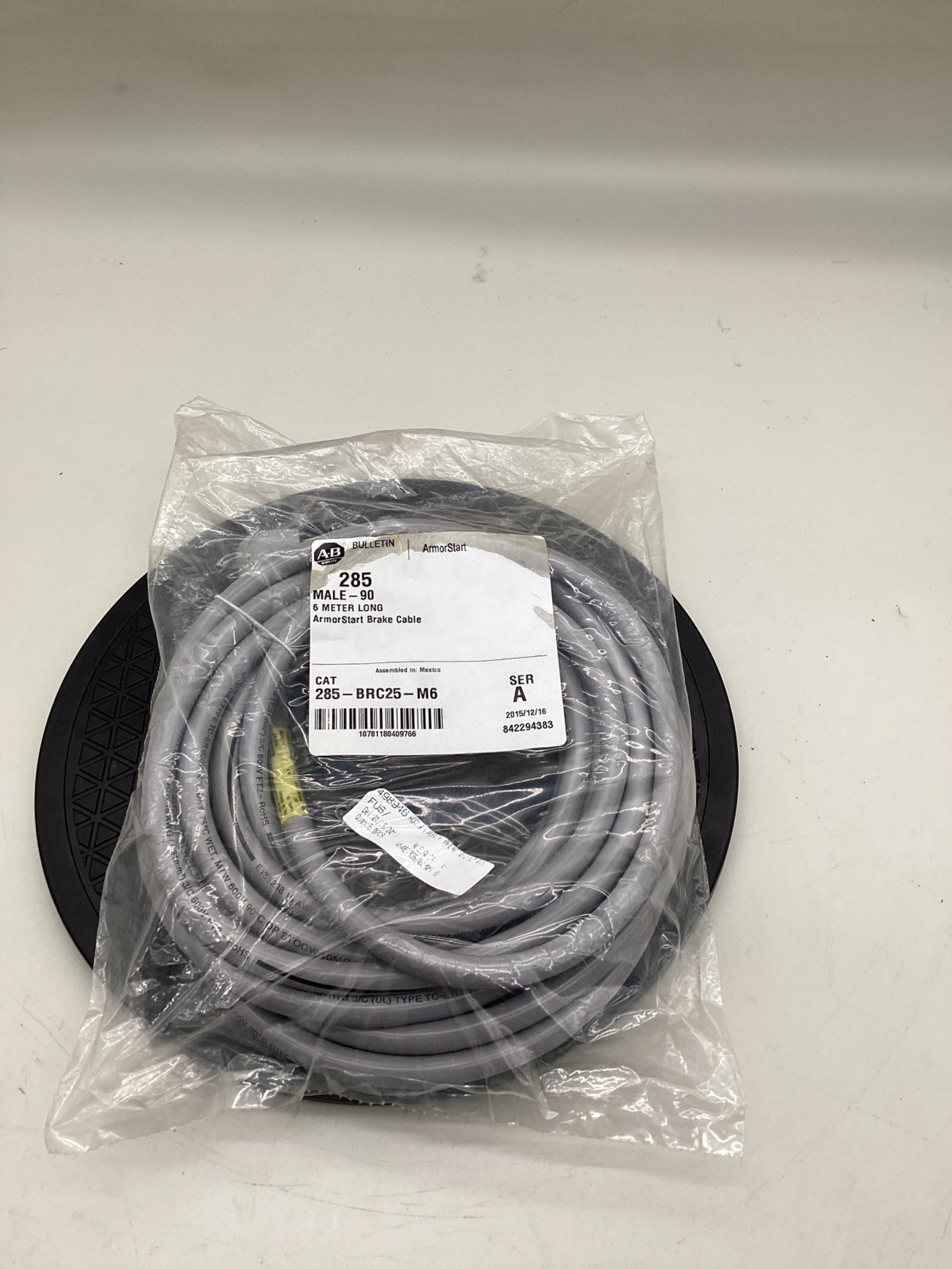 ALLEN BRADLEY 285-BRC25-M6 ArmorStart Brake Cable 6M NEW 0