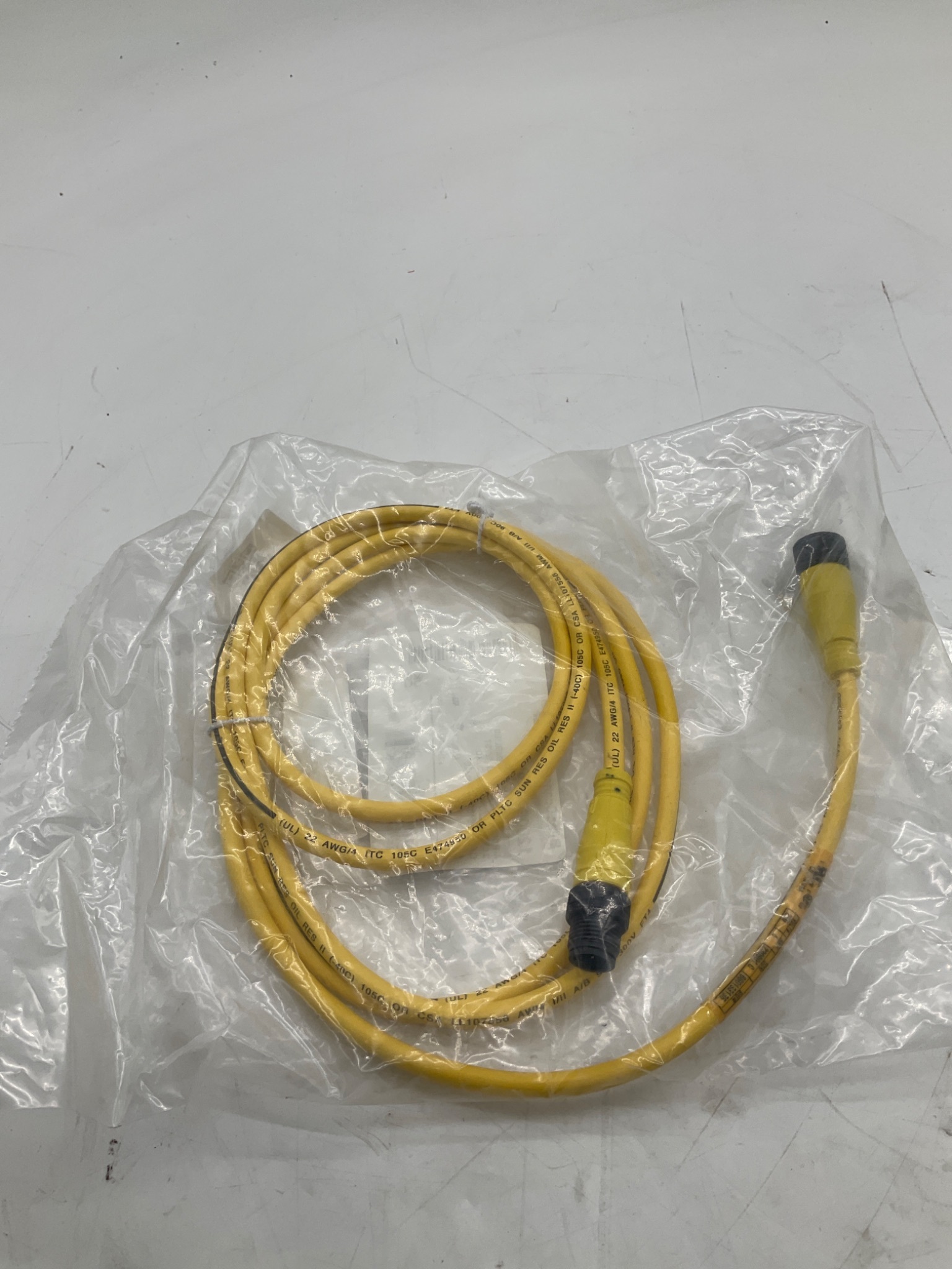 Brad Connectivity 1200660689 Micro-Change 4-Pole Male/Female 2M Cordset NEW 2