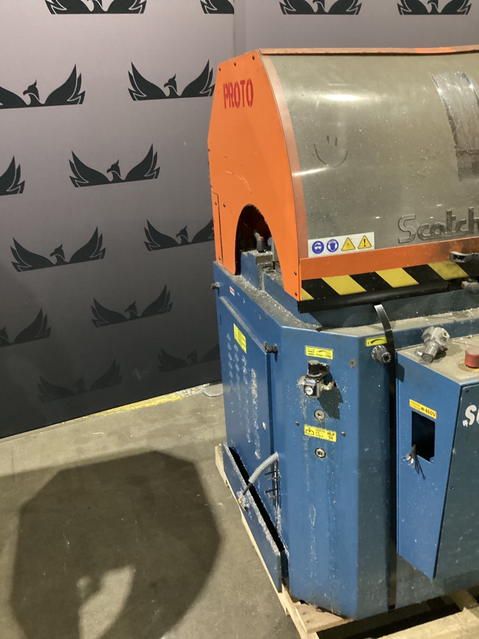 Scotchman SUP-500-NF Upcut Circular Saw 460V USED 1