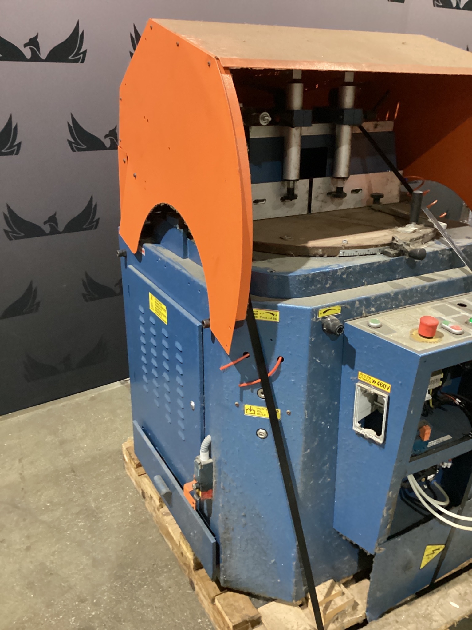 Scotchman SUP-500-NF Upcut Circular Saw 460V 3-Phase USED 1