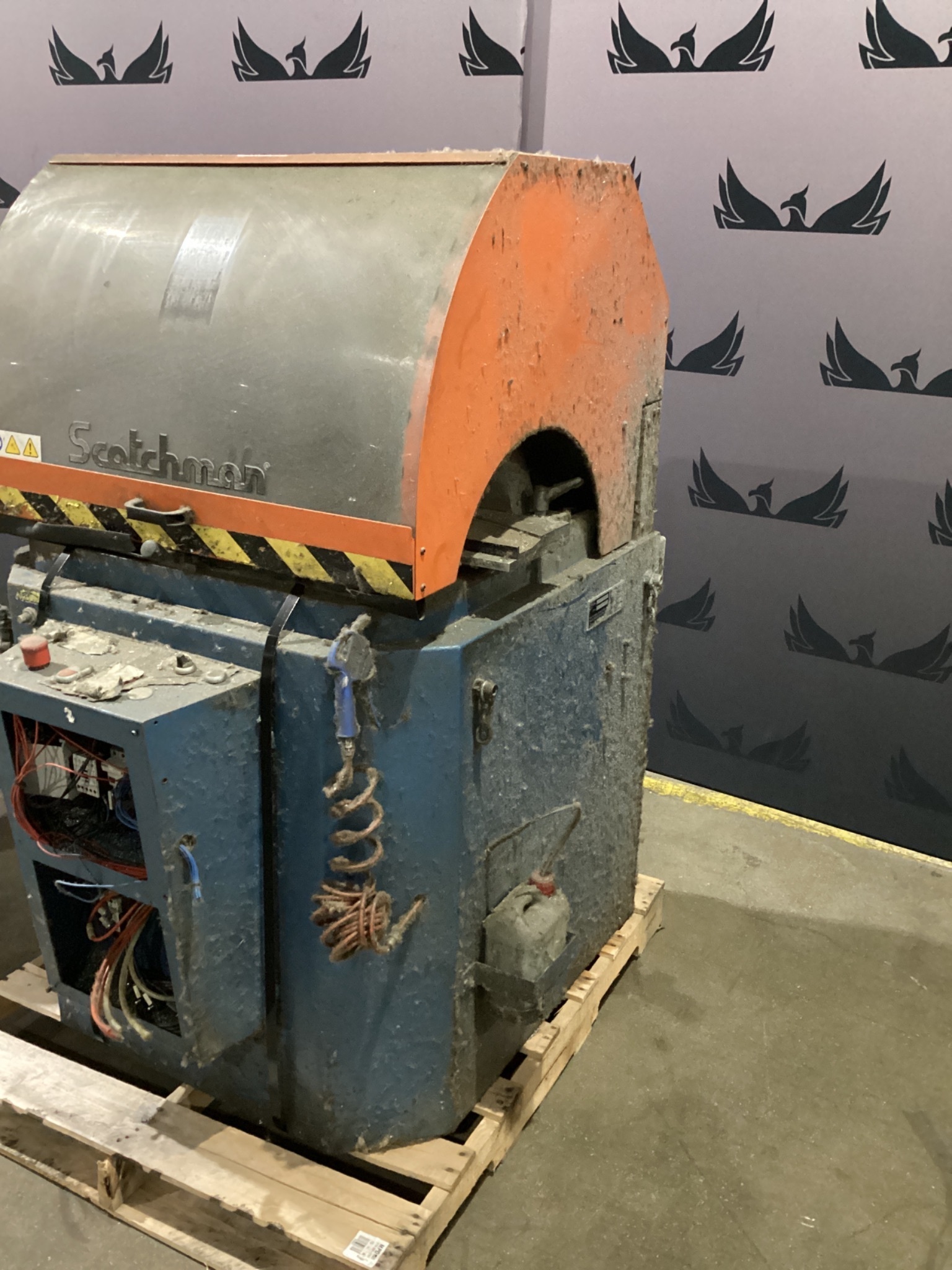Scotchman SUP-500-NF Upcut Circular Saw 460V 3-Phase 5HP USED 1