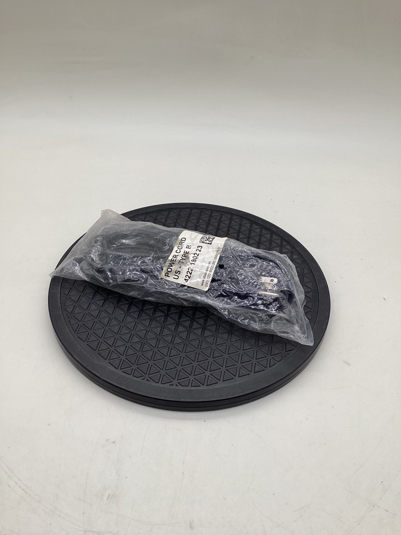 Atlas Copco 4222 1802 23 US Type B Power Cord NEW 0