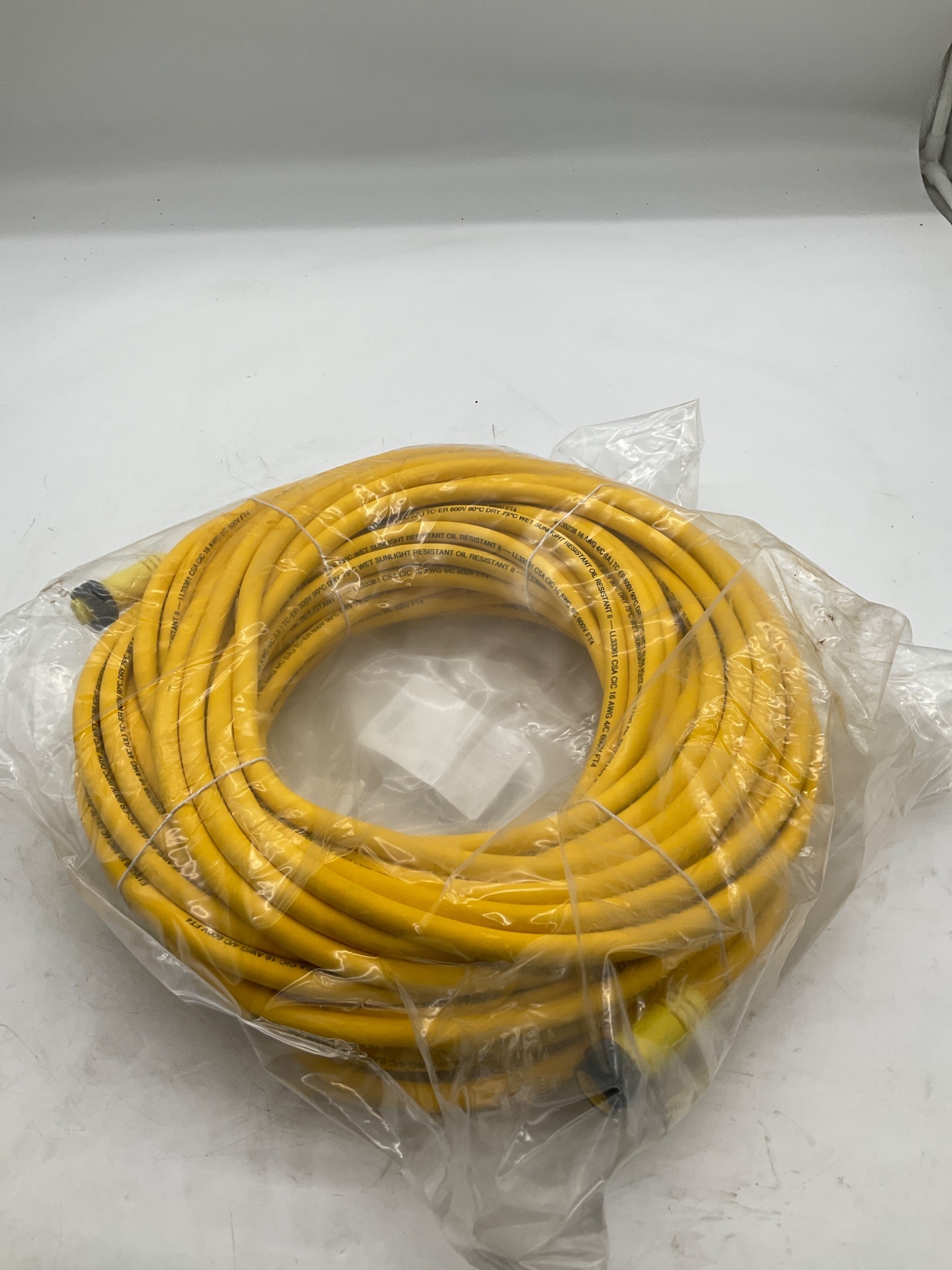 Brad Connectivity 1300100886 Mini-Change 4-Pole Male/Female 30M Cordset NEW 2